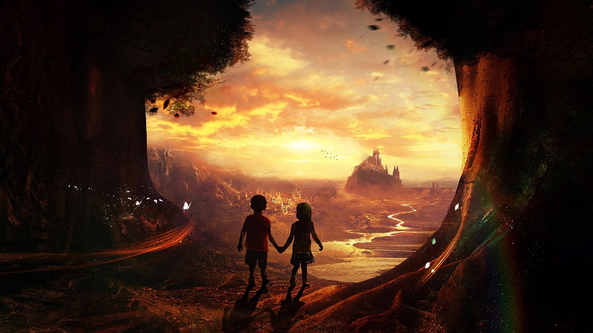 1920x1080 Fairy World Wallpaper