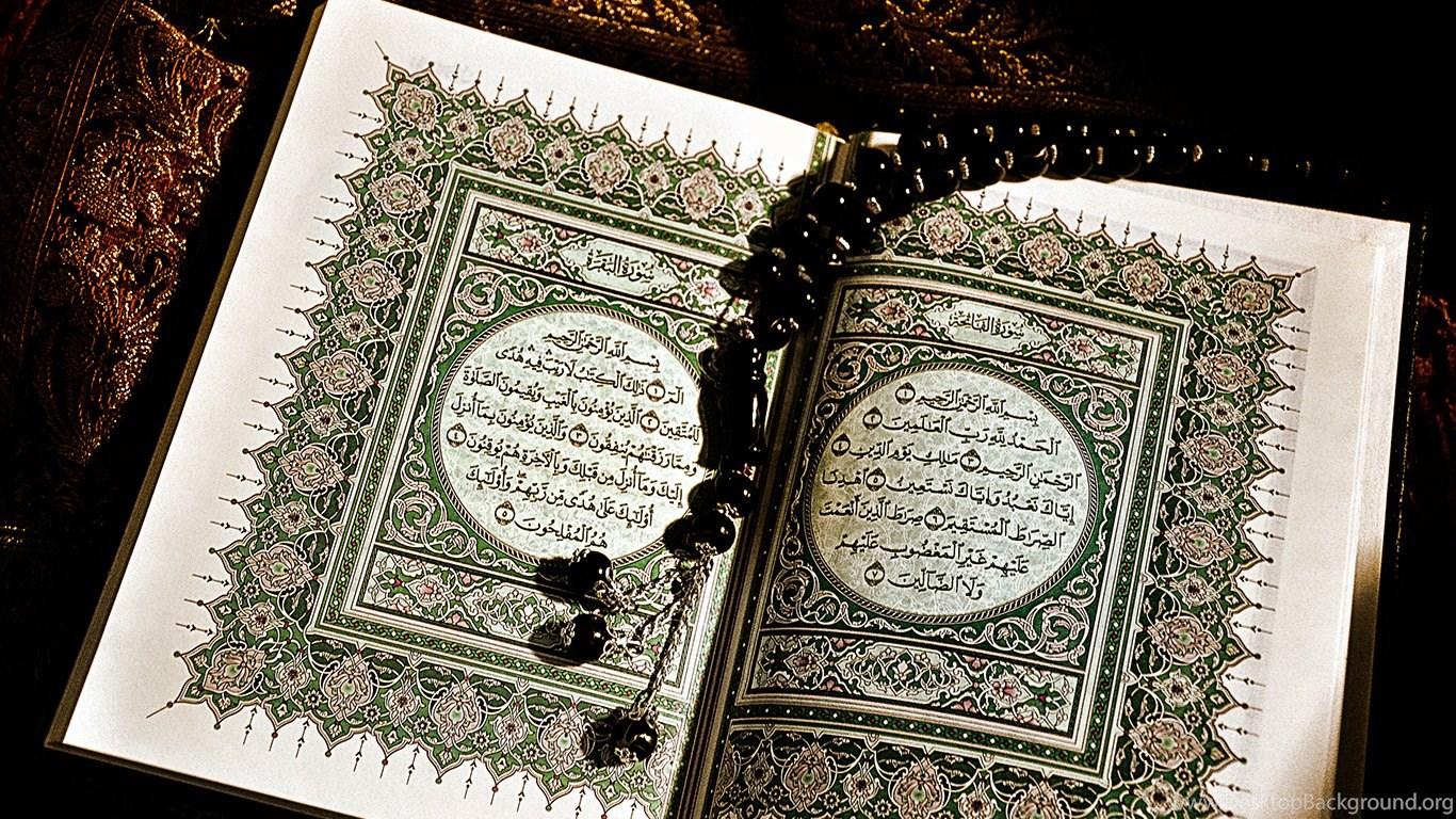 1366x768 Wallpaper With Holy Quran Islamic Desktop Desktop Background