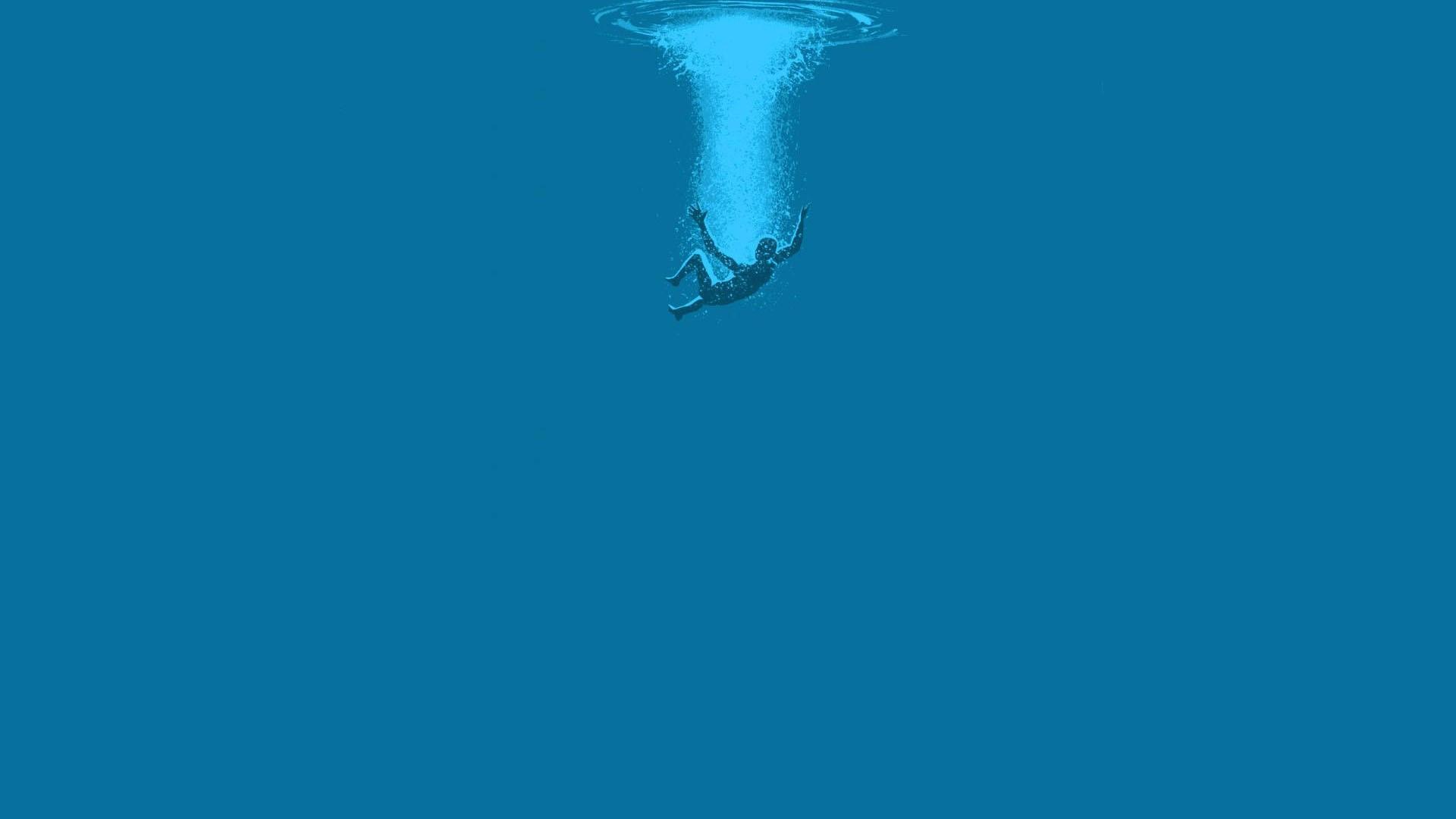 1920x1080 Water Minimalist Wallpaper