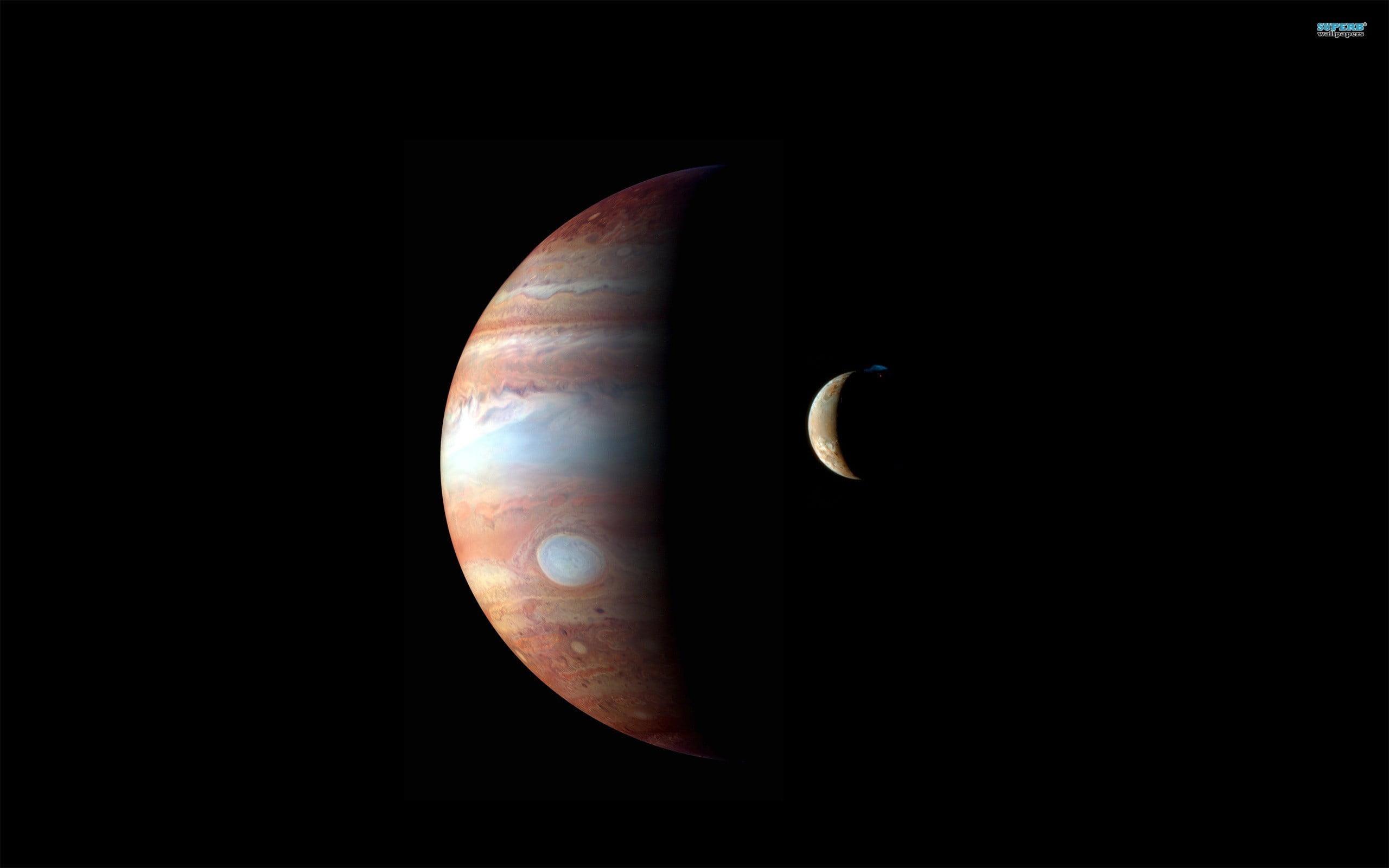 2560x1600 Planet Jupiter wallpaper, space, space art, Solar System, digital art, black background • Wallpaper For You HD Wallpaper For Desktop & Mobile
