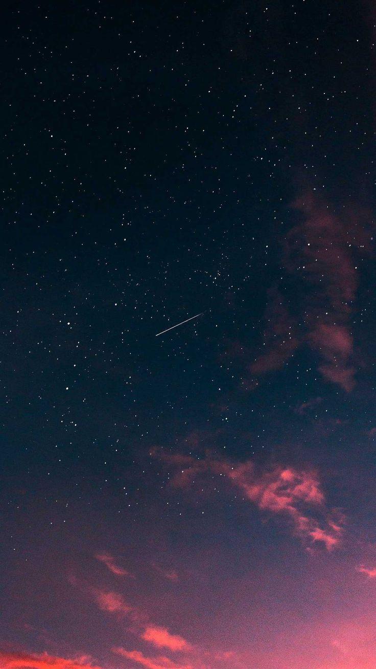 736x1308 Starry sky clouds sunset iPhone Wallpaper HD. iPhone wallpaper night sky, Sunset iphone wallpaper, iPhone wallpaper night