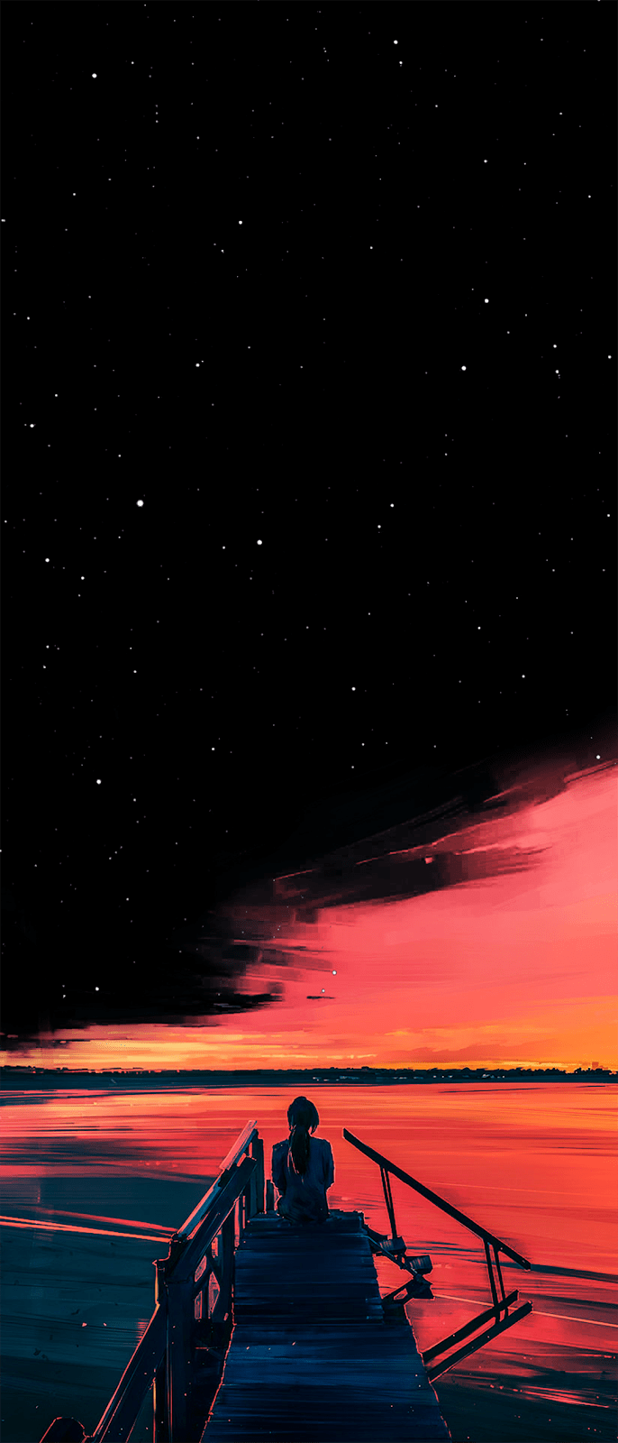 686x1600 dusk by Alena Aenami #wallpaper #iphone #android #background #followme. HD dark wallpaper, Best iphone wallpaper, Black phone wallpaper