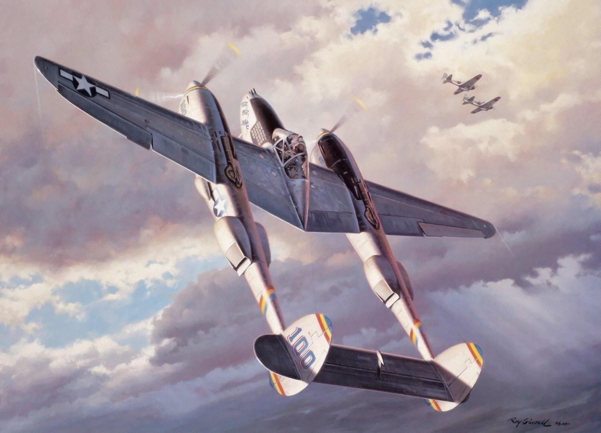 2000x1443 WW2 Airplane