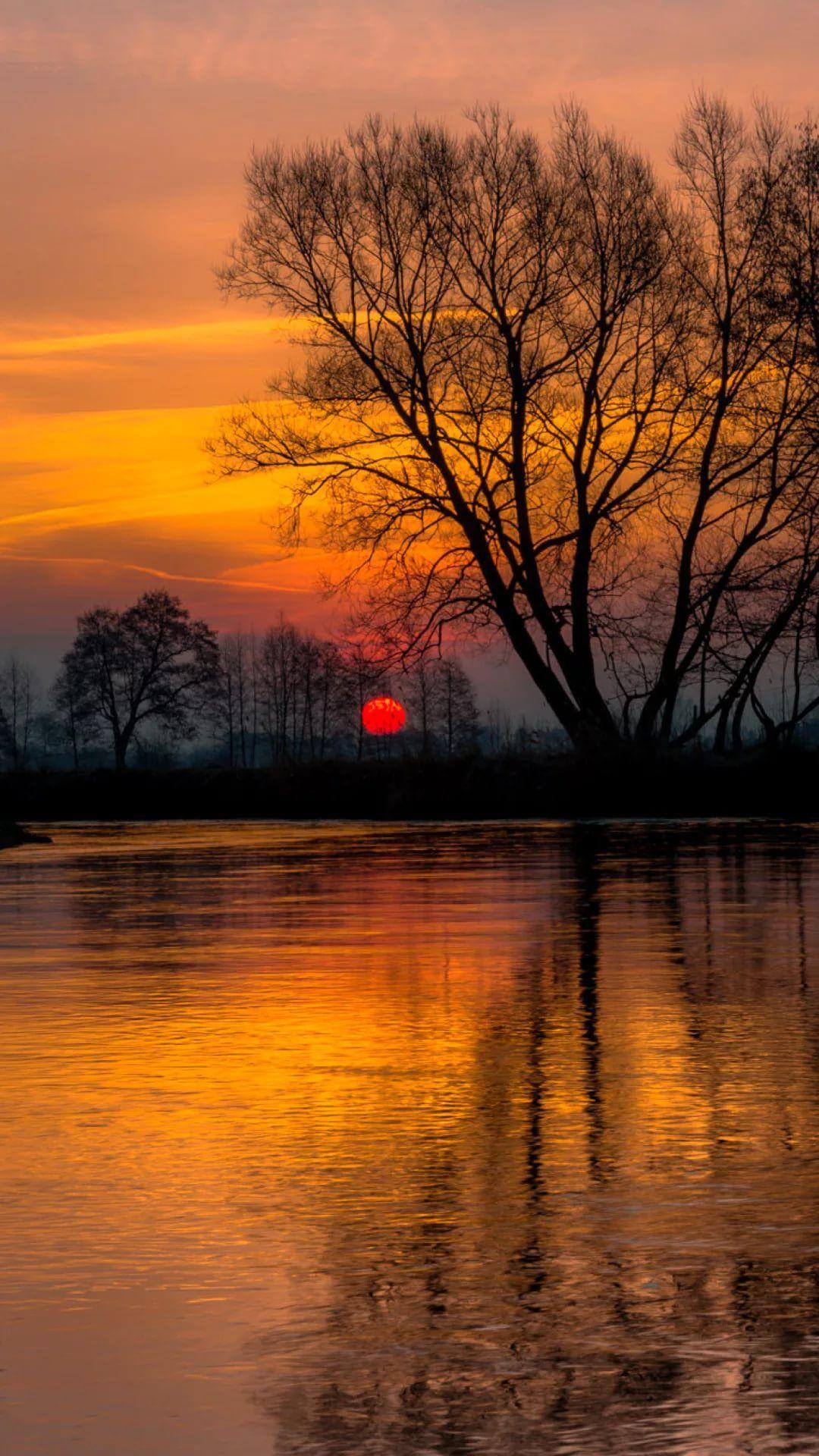 River Sunset iPhone Wallpapers - Top Free River Sunset iPhone ...