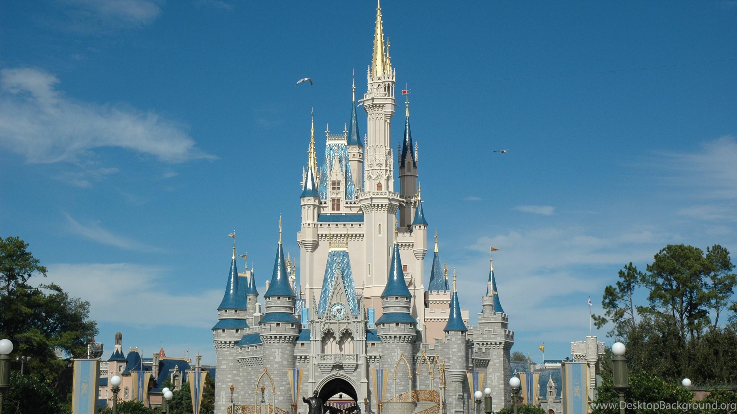2560x1440 Walt Disney World Castle Wallpaper Desktop Background