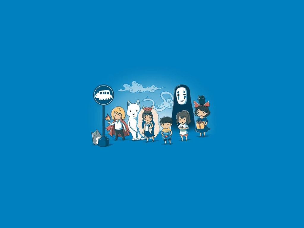 1024x768 Spirited Away characters illustration wallpaper, Studio Ghibli, My Neighbor Totoro • Wallpaper For You HD Wallpaper For Desktop & Mobile