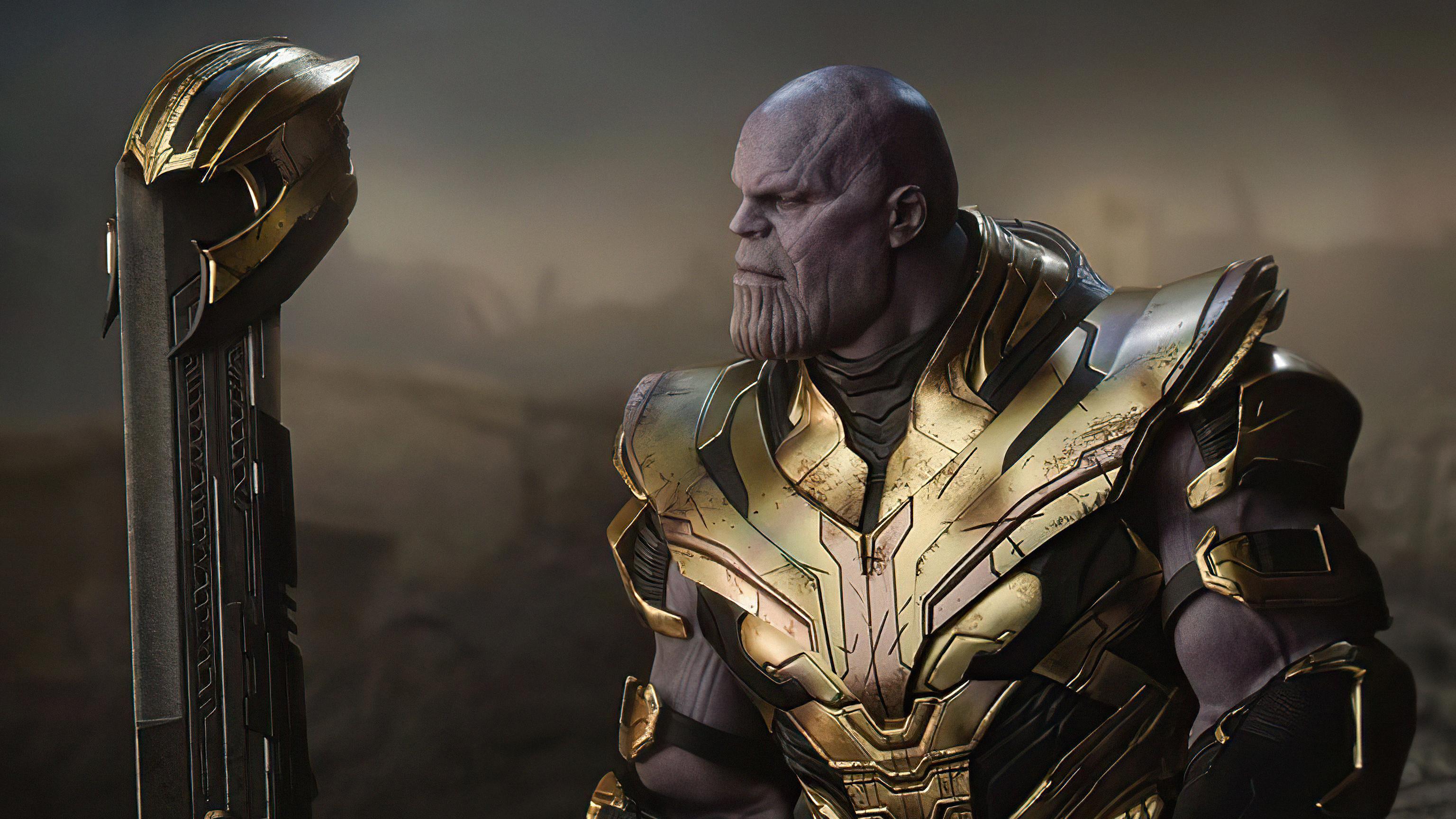 3072x1728 Thanos Sword Helmet, HD Superheroes, 4k Wallpaper, Image, Background, Photo and Picture