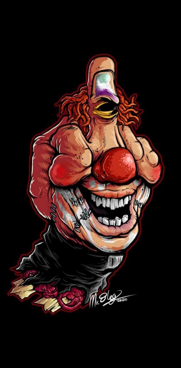 630x1280 Clown wallpaper