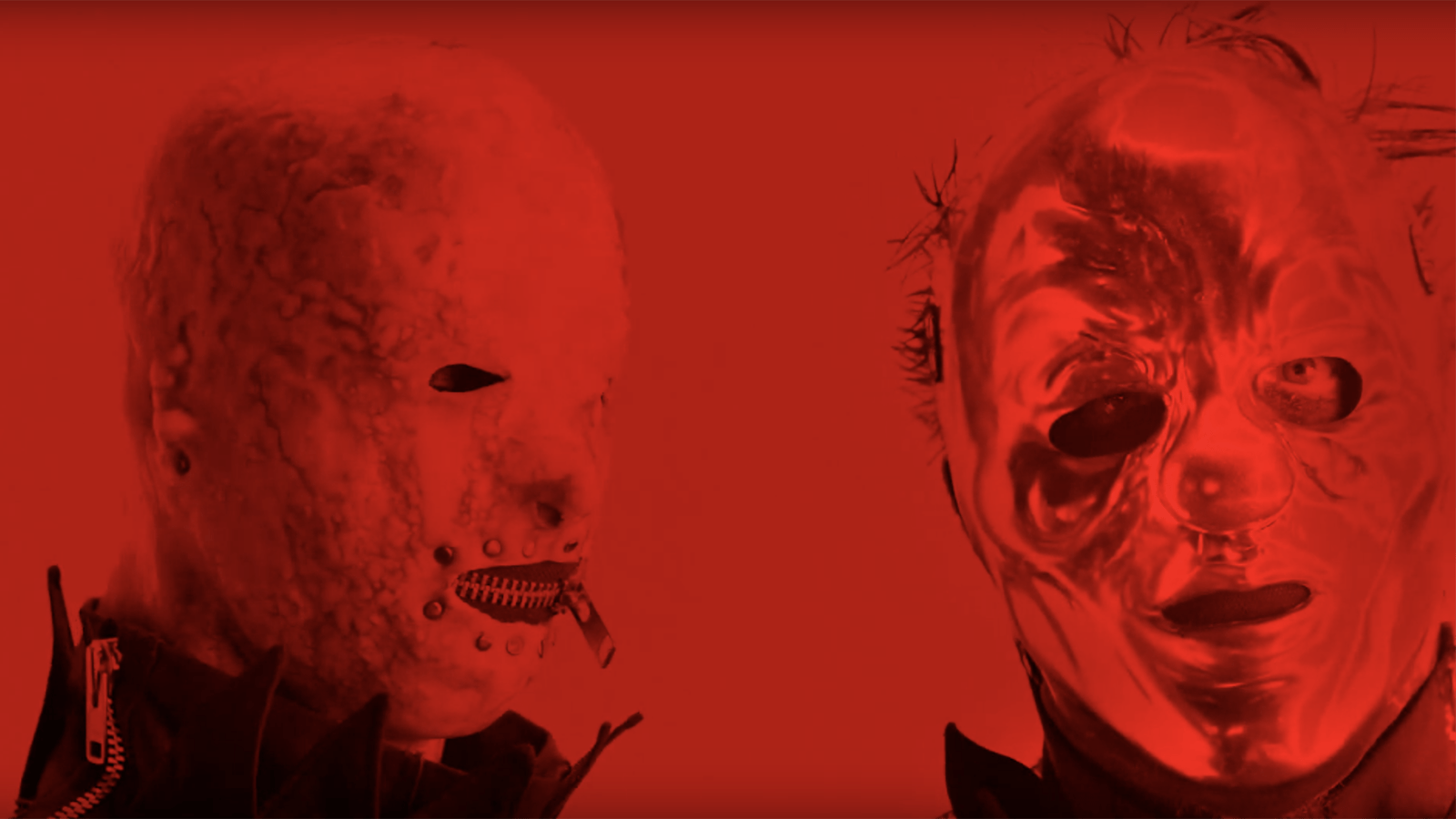 1600x900 Slipknot's New Masks: See Striking Solo Photo of Band's Latest Makeover