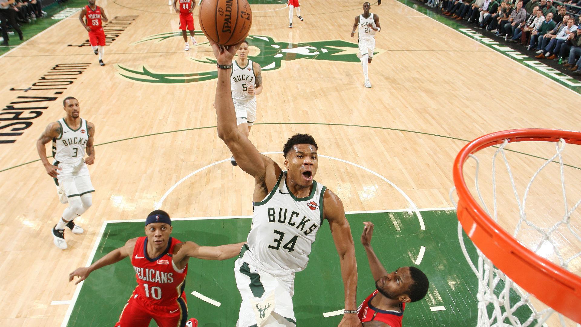 1920x1080 Giannis Antetokounmpo Is Dunking On Teams Like A Modern Day Shaquille O'Neal. NBA.com Australia. The Official Site Of