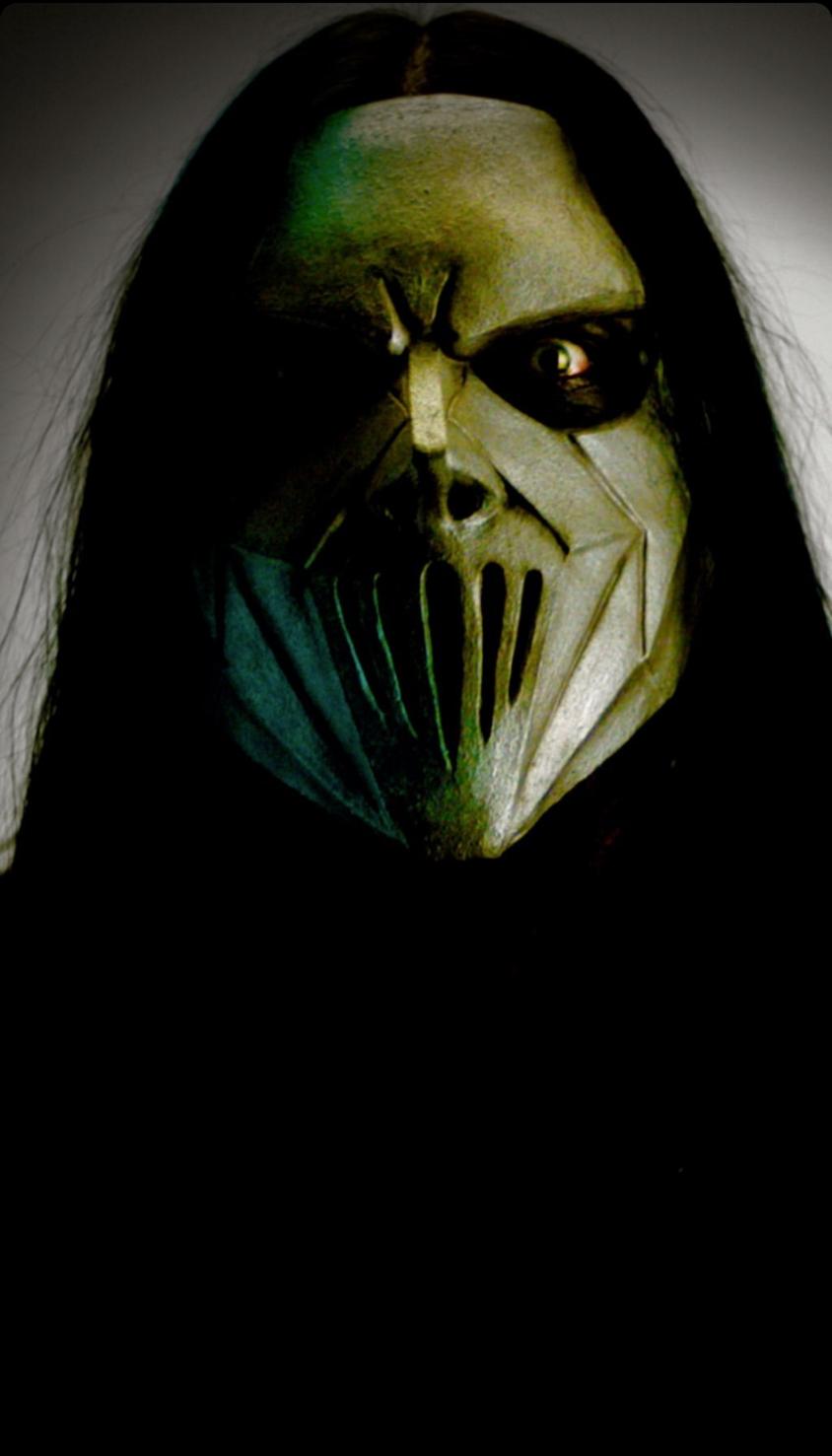 844x1477 Slipknot's New Masks: See Striking Solo Photo of Band's Latest Makeover