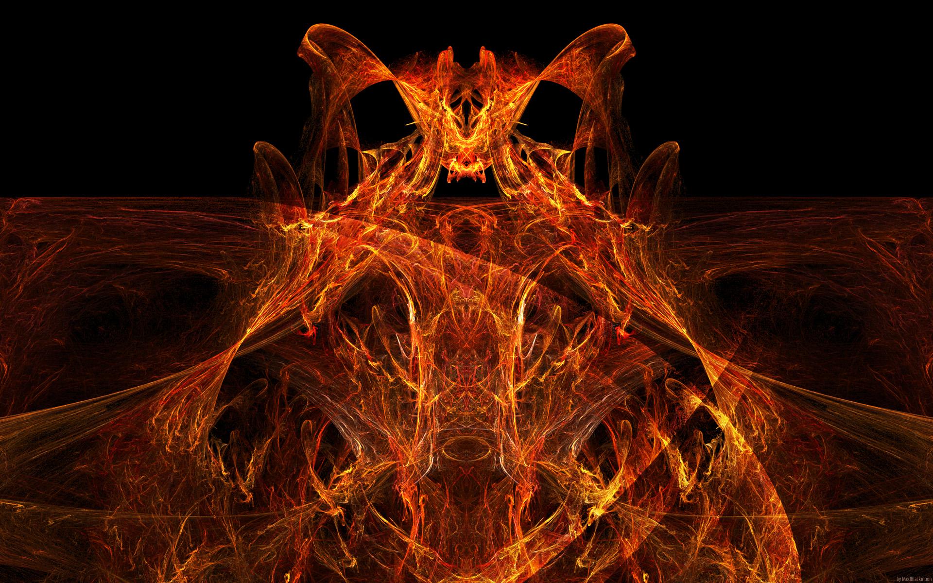 1920x1200 Free download Abstract Demon Lord fractal red infernal flames Wallpaper [1920x1200] for your Desktop, Mobile & Tablet. Explore Demon Wallpaper. Devil Wallpaper, HD Skull Wallpaper