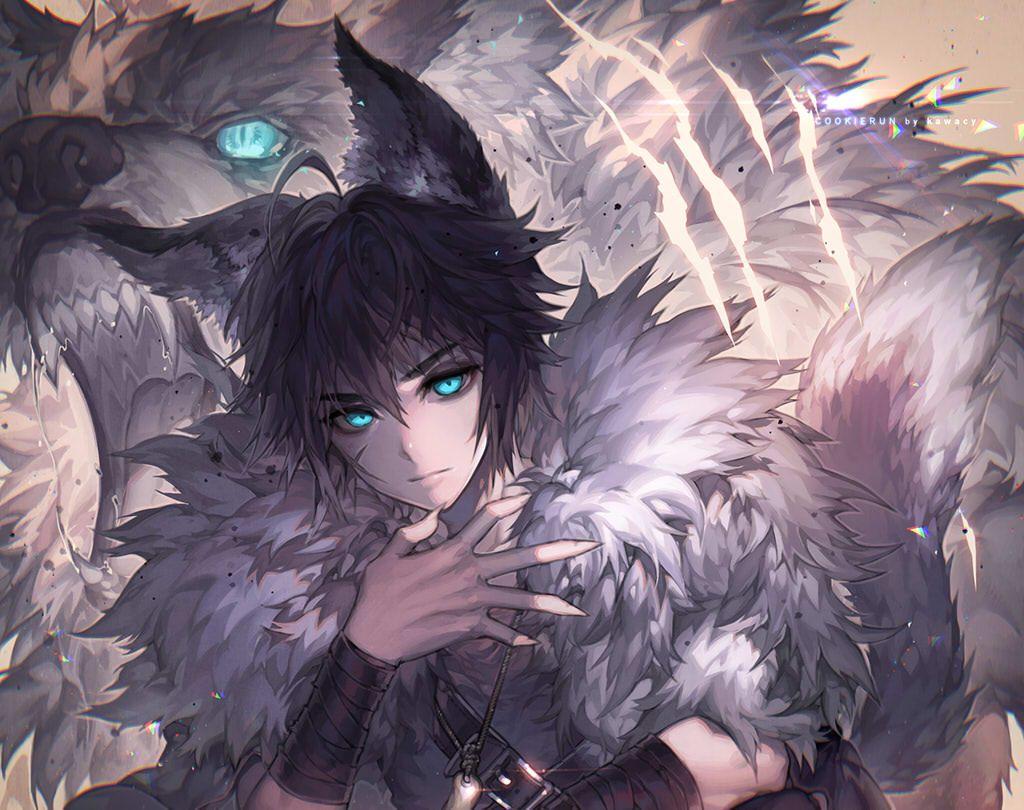 1024x810 Anime Wolf Boy Wallpaper