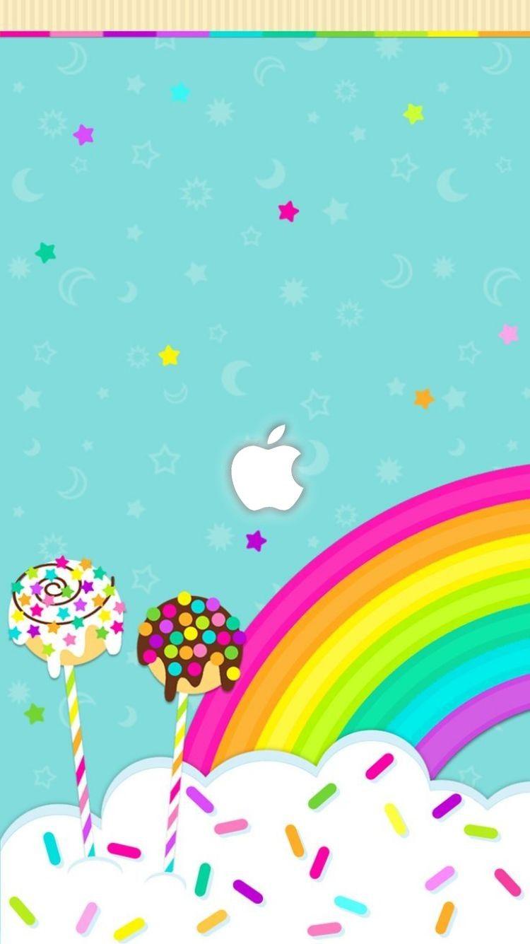 750x1335 Cute Monster Wallpaper Android. Android wallpaper, iPhone wallpaper, Rainbow wallpaper