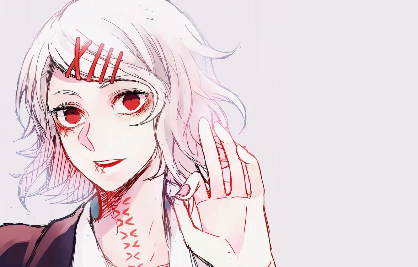 1332x850 Wallpaper boy, art, Anime, Anime, thread, seams, clips, Tokyo Ghoul, Tokyo To, Tokyo Ghoul, Juuzou Suzuya image for desktop, section прочее
