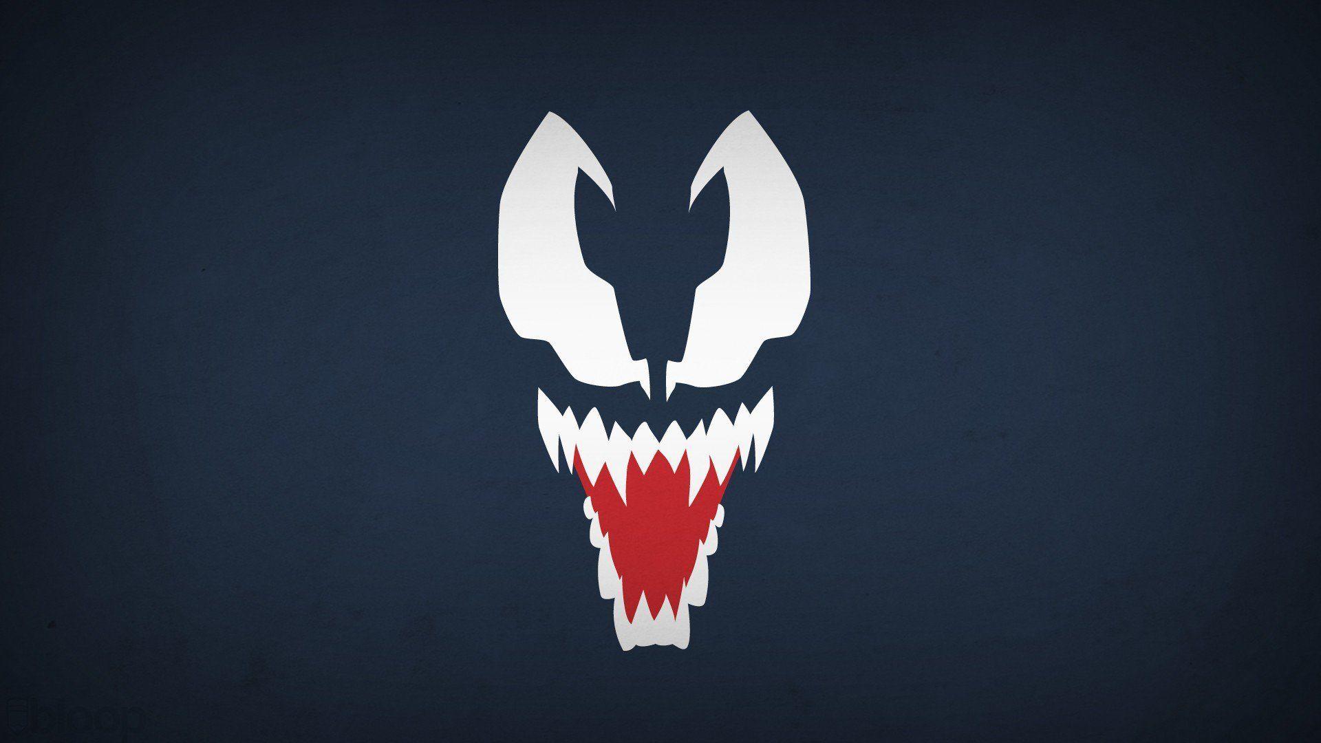 1920x1080 Minimalist Venom Wallpaper
