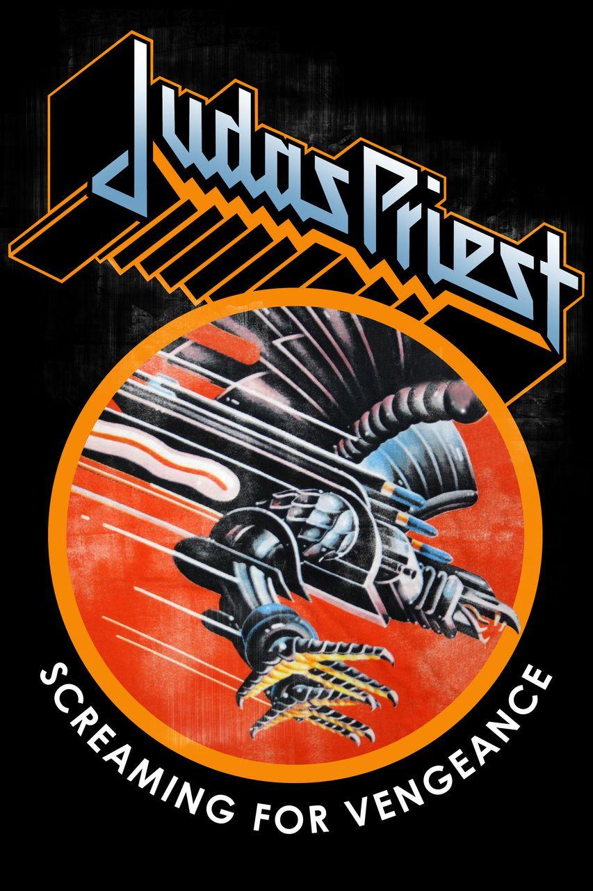 853x1280 Judas Priest Screaming for Vengeance 12x18 Poster. Heavy metal art, Heavy metal music, Rock band posters