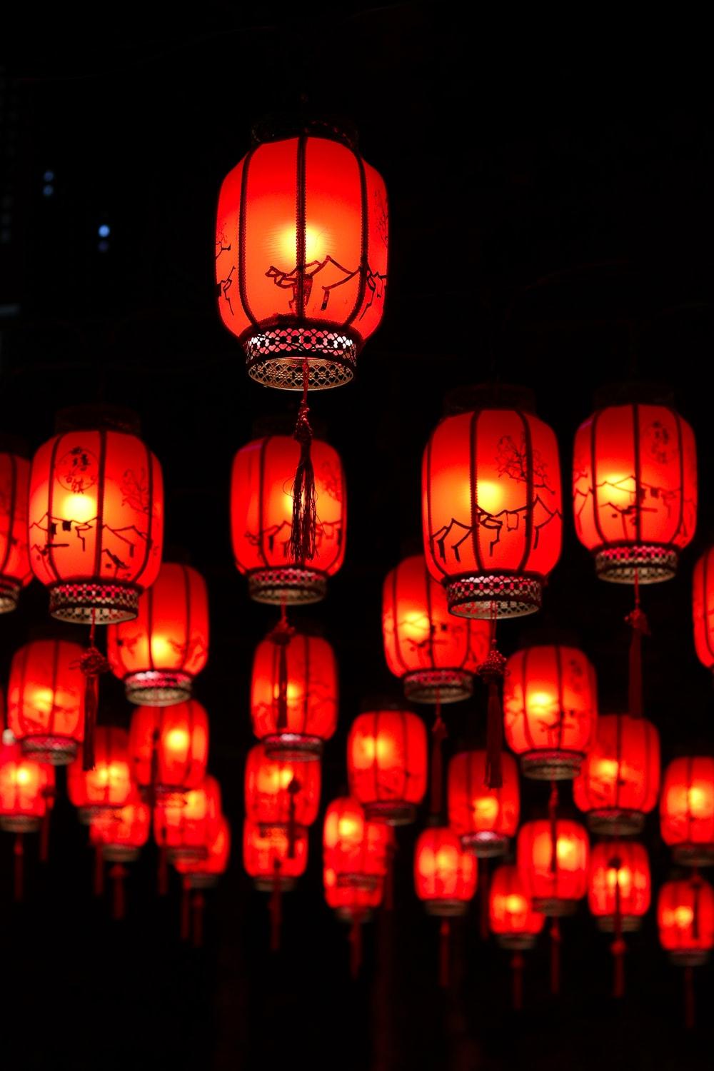 1000x1500 Chinese Lanterns Picture. Download Free Image