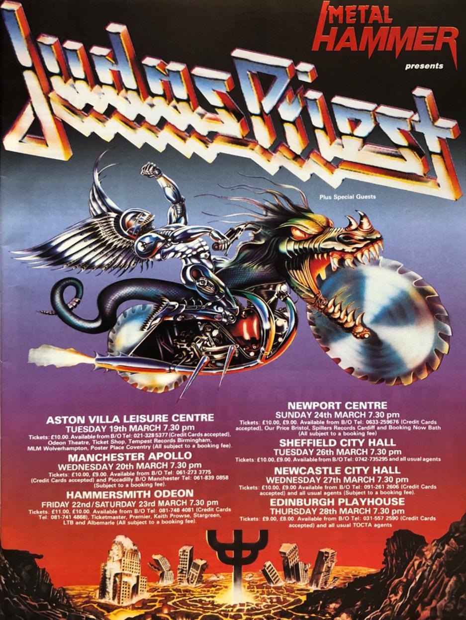 937x1247 Judas Priest Priest's 'Painkiller' tour in 1990 and '91