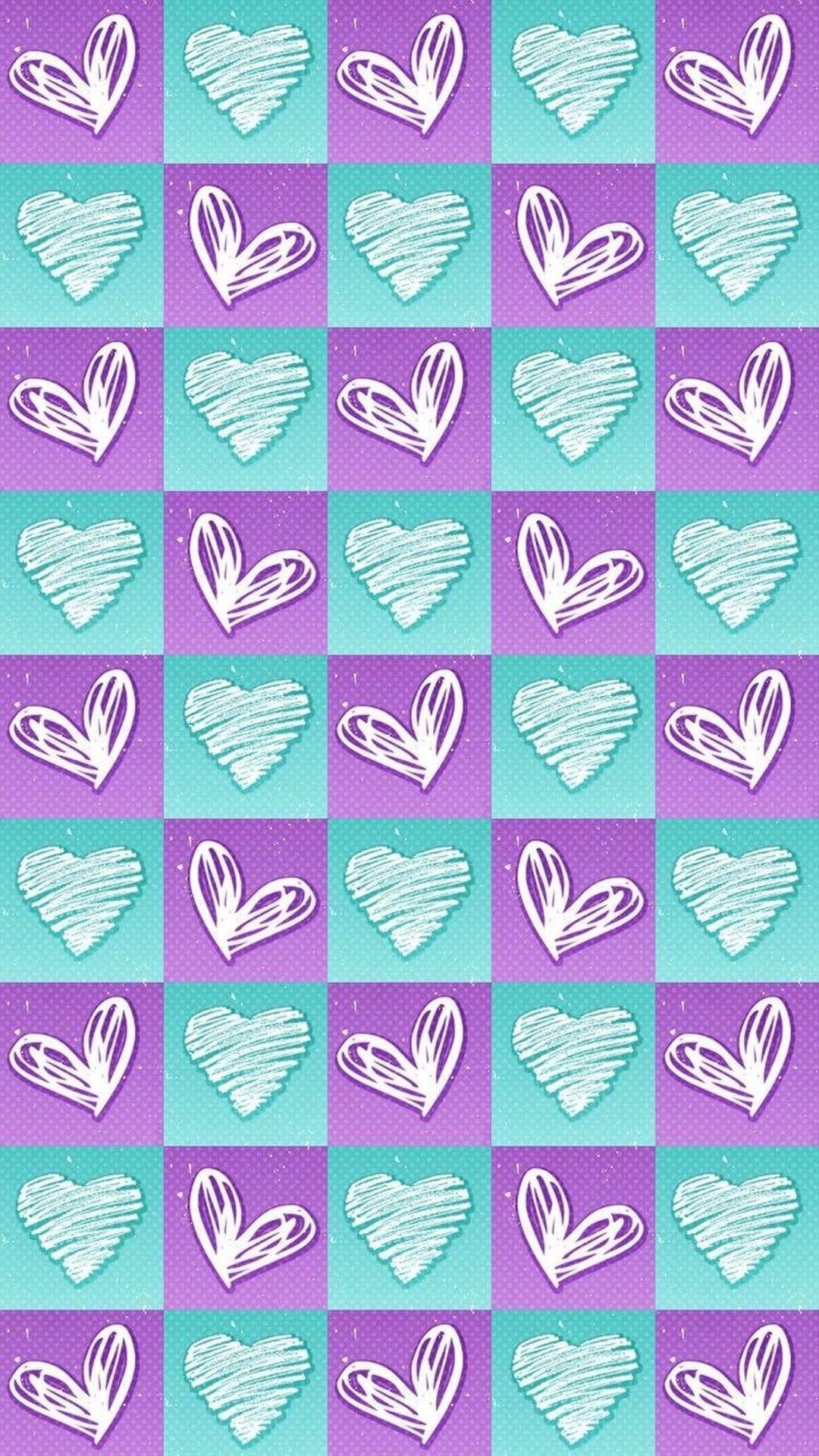 1080x1920 Teal Purple Wallpaper