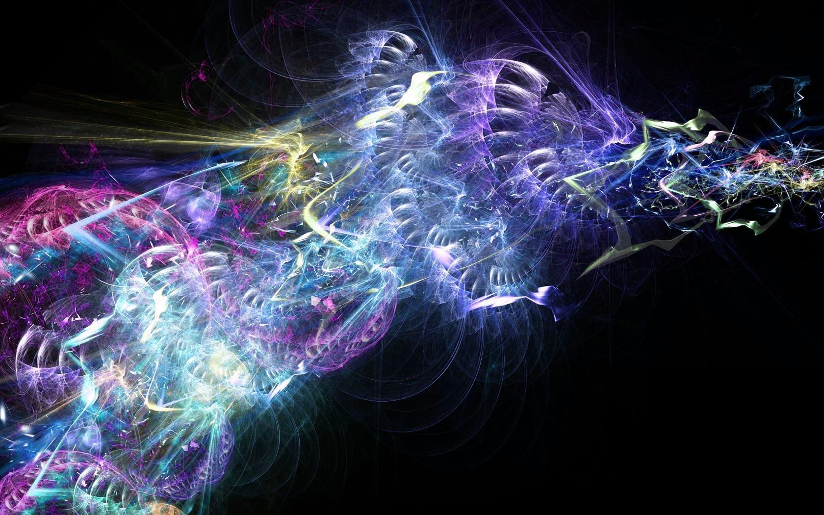 1680x1050 Black Purple Wallpaper