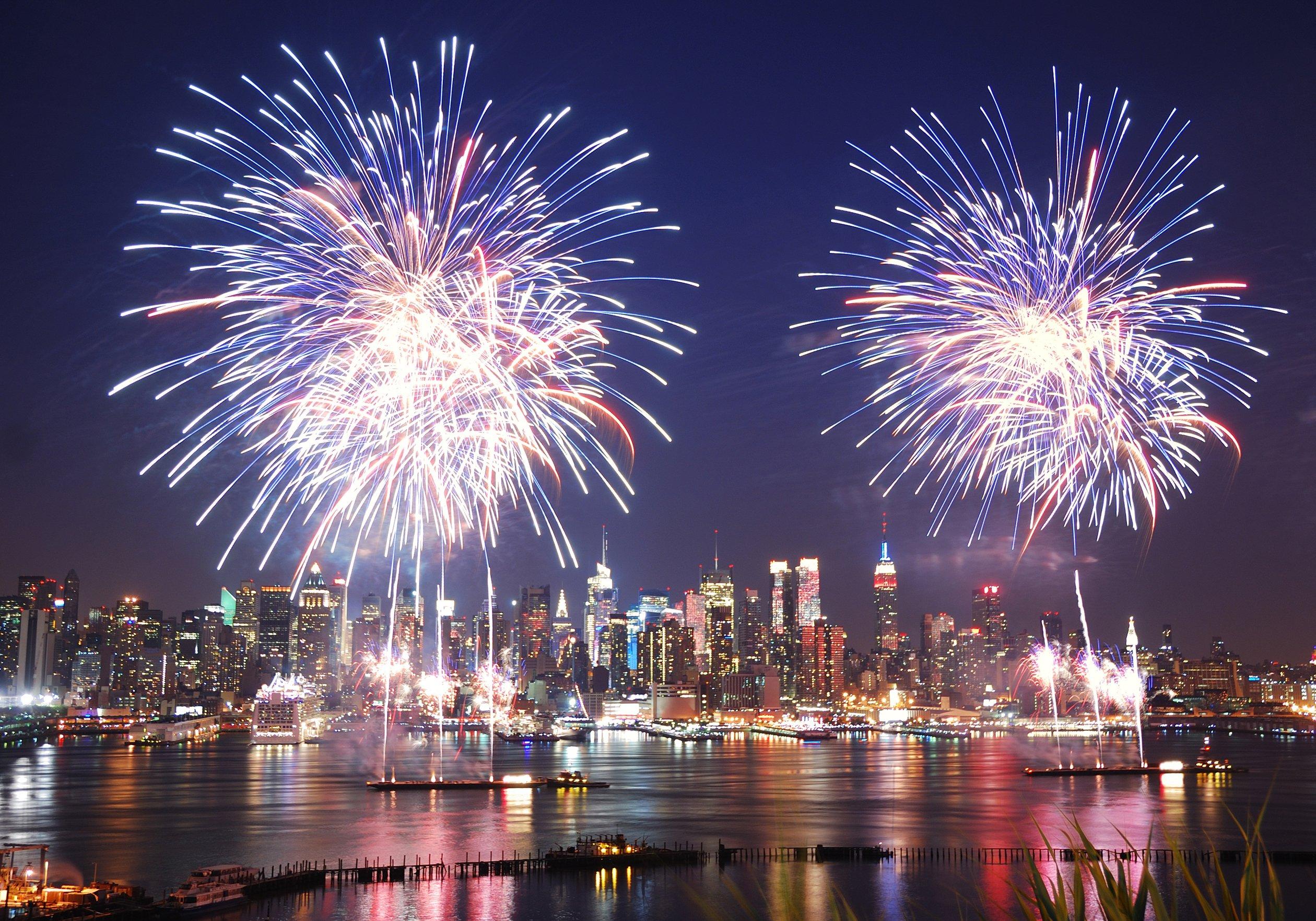 2520x1763 4th, July, Independence, Day, Usa, America, United, States, Holiday, Flag, New, York, Fireworks Wallpaper HD / Desktop and Mobile Background