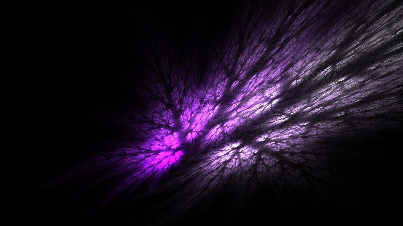 1366x768 black purple wallpaper, violet, purple, nature, pink, blue