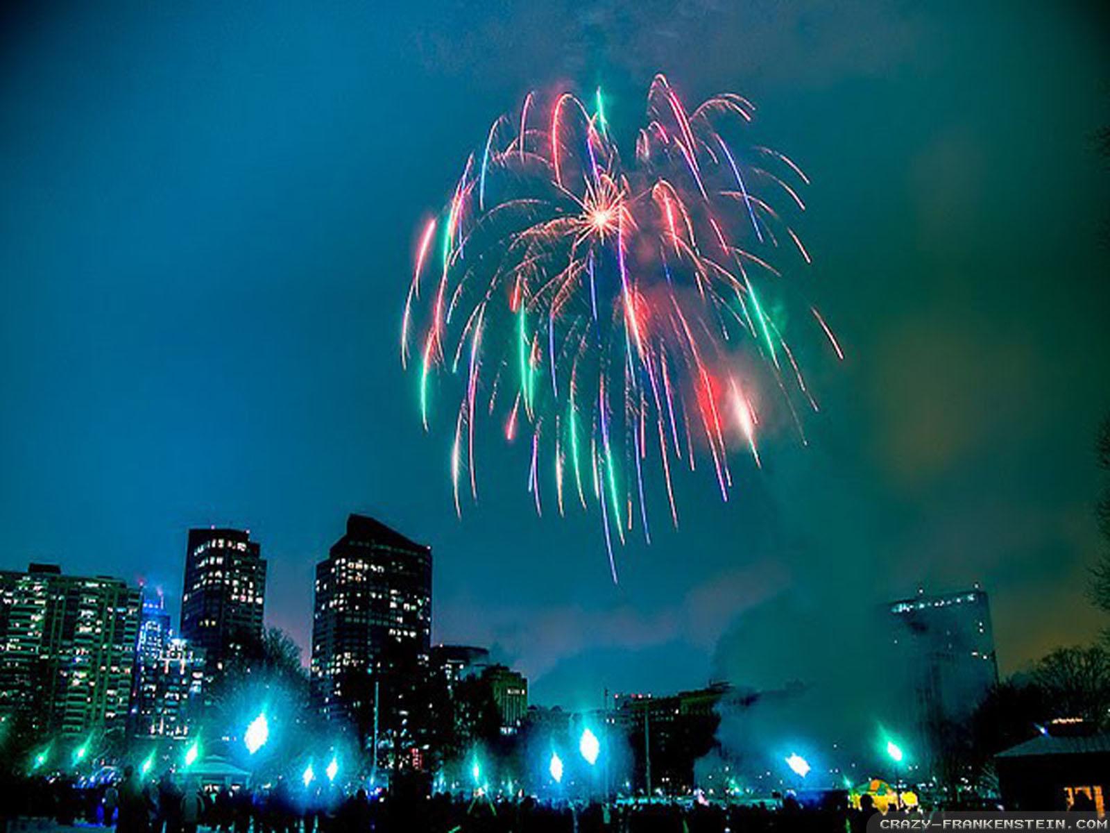 1600x1200 New Year Fireworks wallpaper 2