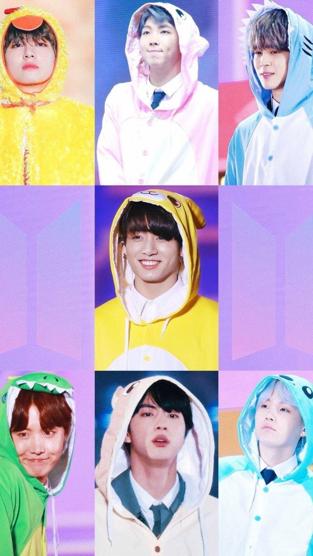 1080x1920 BTS Onesie Wallpaper