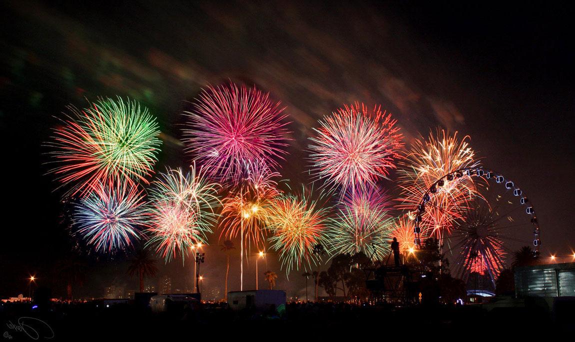 1150x684 Fireworks wallpaper