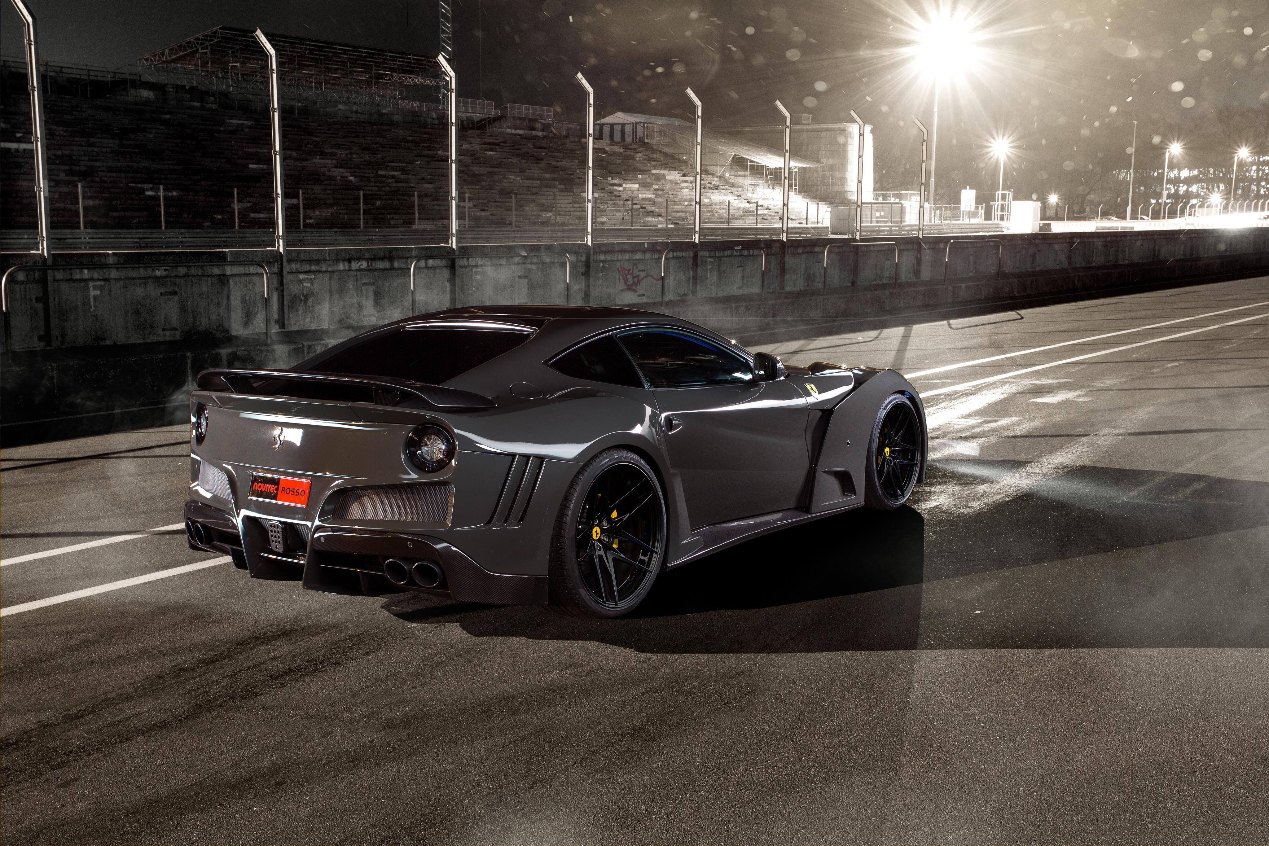 4096x2731 Novitec Rosso Ferrari F12 Berlinetta 4k Ultra HD Wallpaper