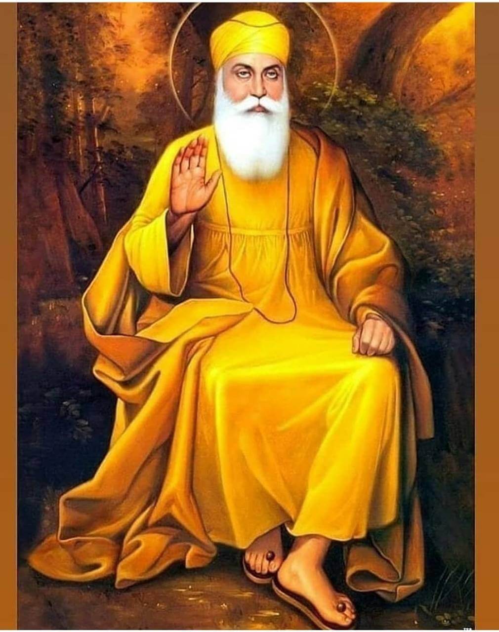 1010x1280 image of Guru Nanak Ji. Download & Share