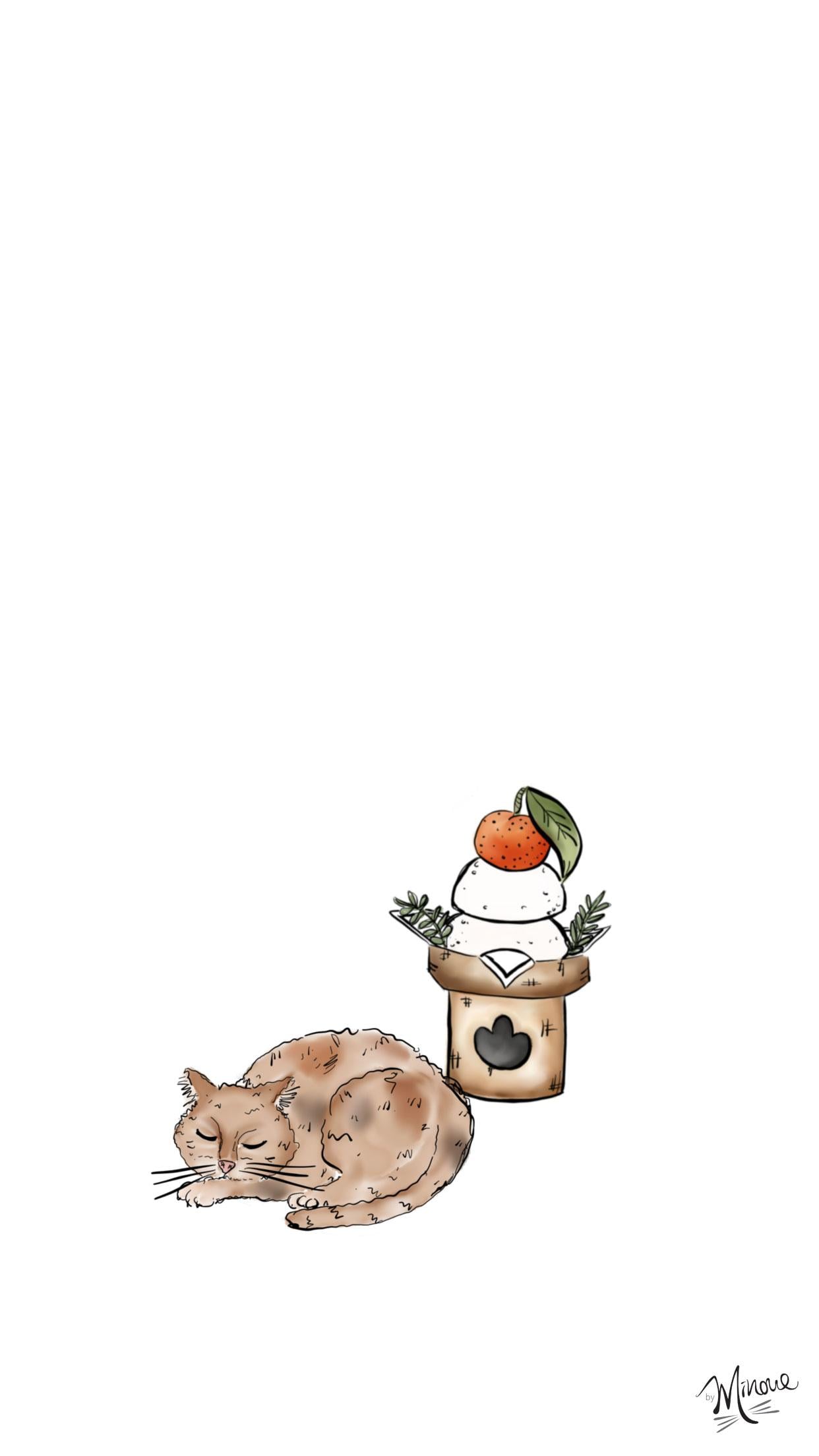 1242x2208 illustrated smartphone wallpaper