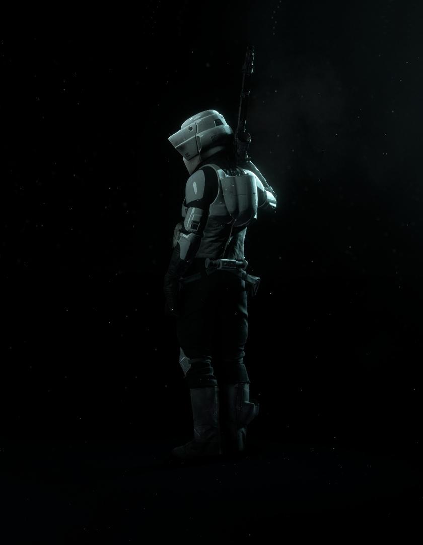 840x1080 Download Soldier, Scout Trooper, Star Wars Battlefront II, video game, dark wallpaper, 840x iPhone iPhone 4S, iPod touch
