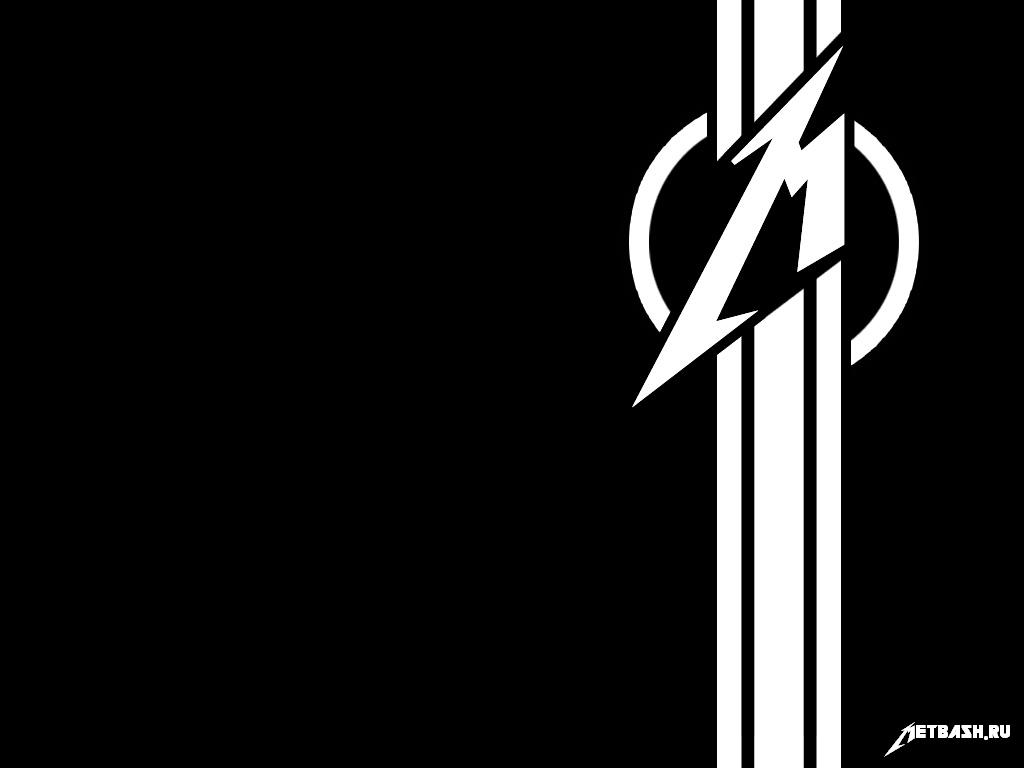 1024x768 Metallica Logo Background
