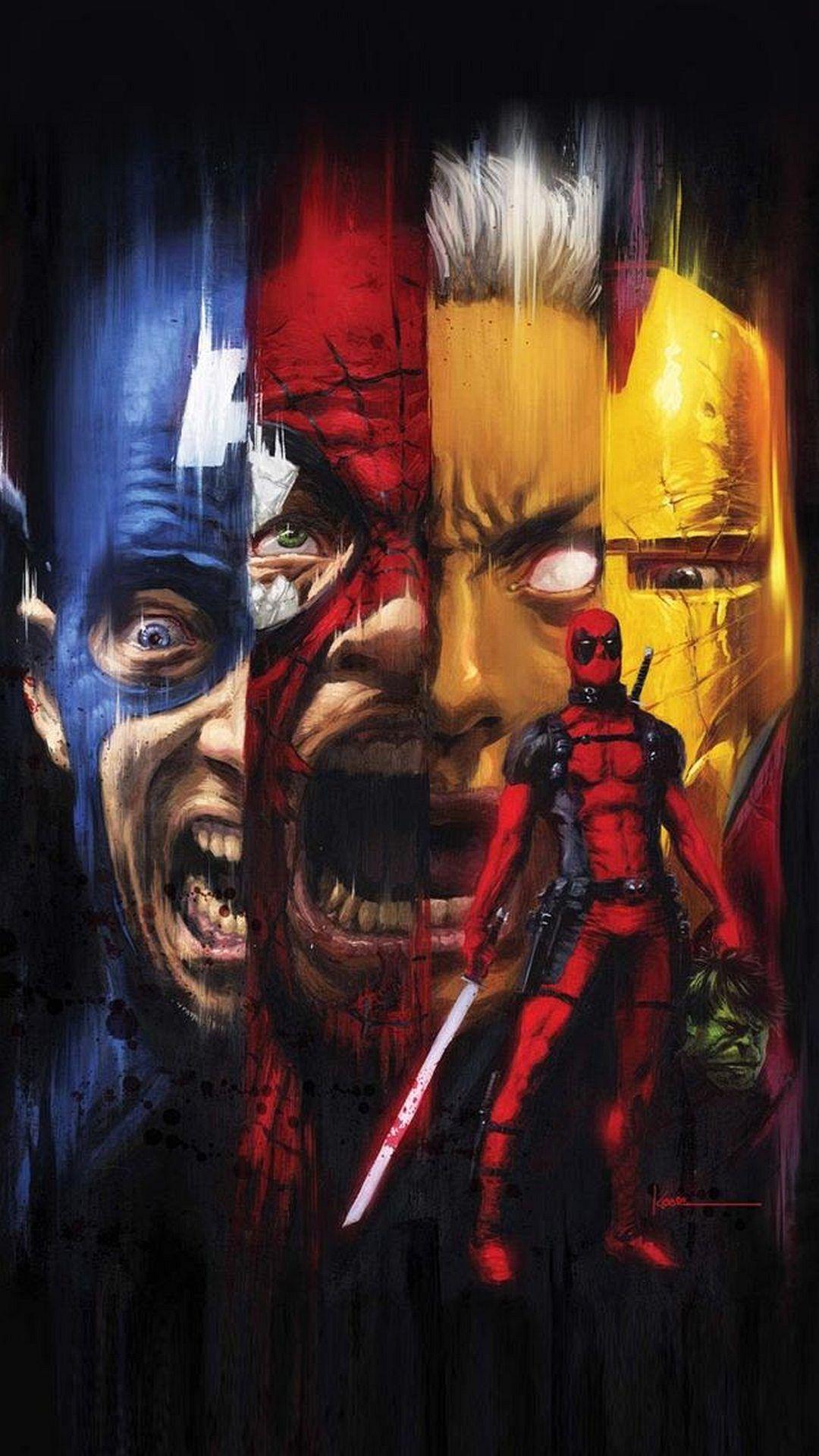 1080x1920 Cool Marvel iPhone Wallpaper