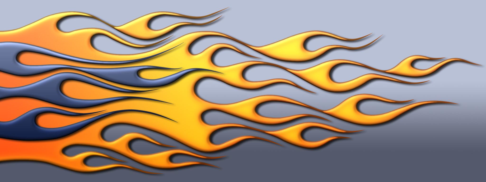 2048x768 Artistic Flame Wallpaper and Background Imagex768