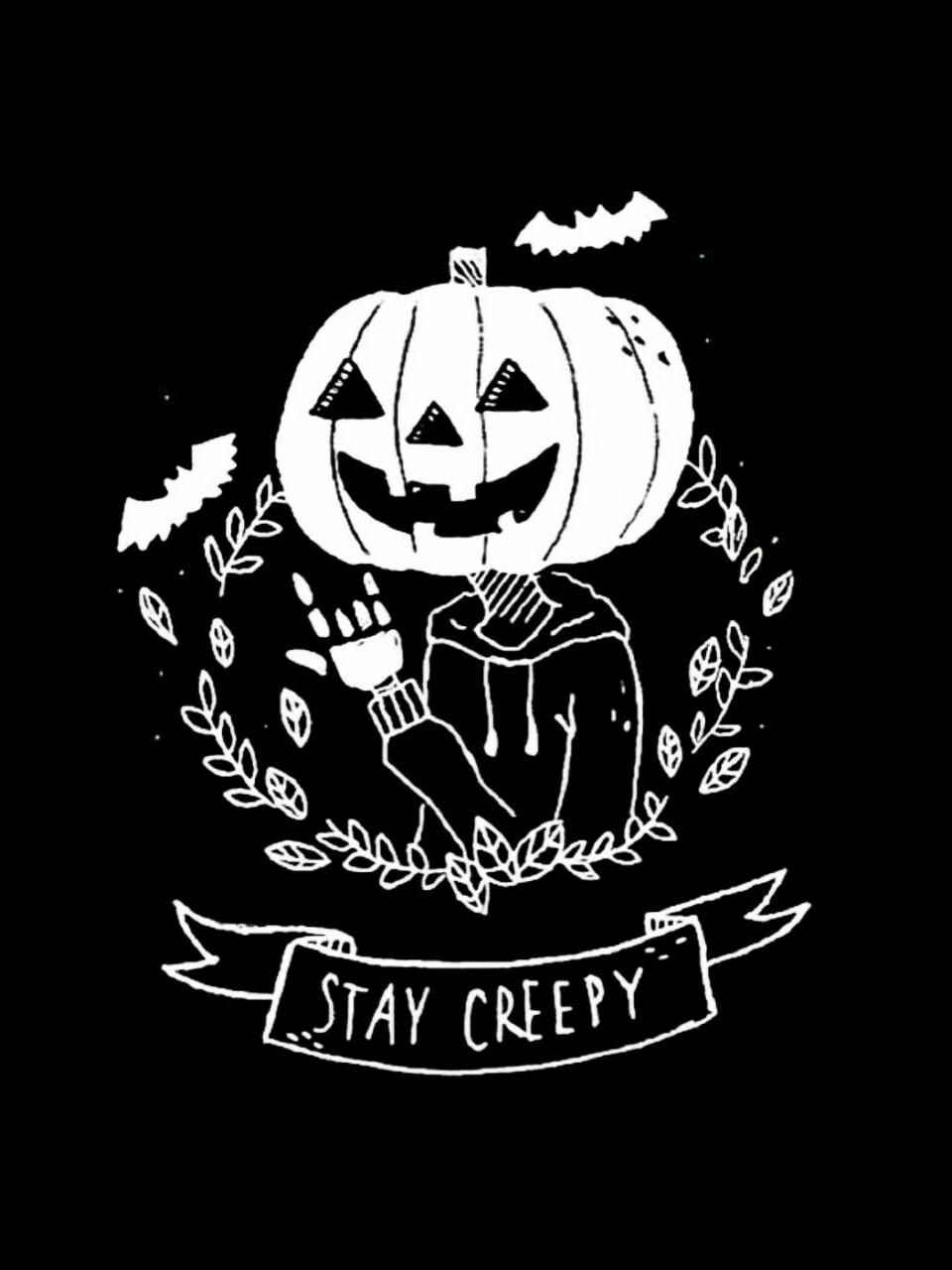 960x1280 Scary Cute Halloween Background