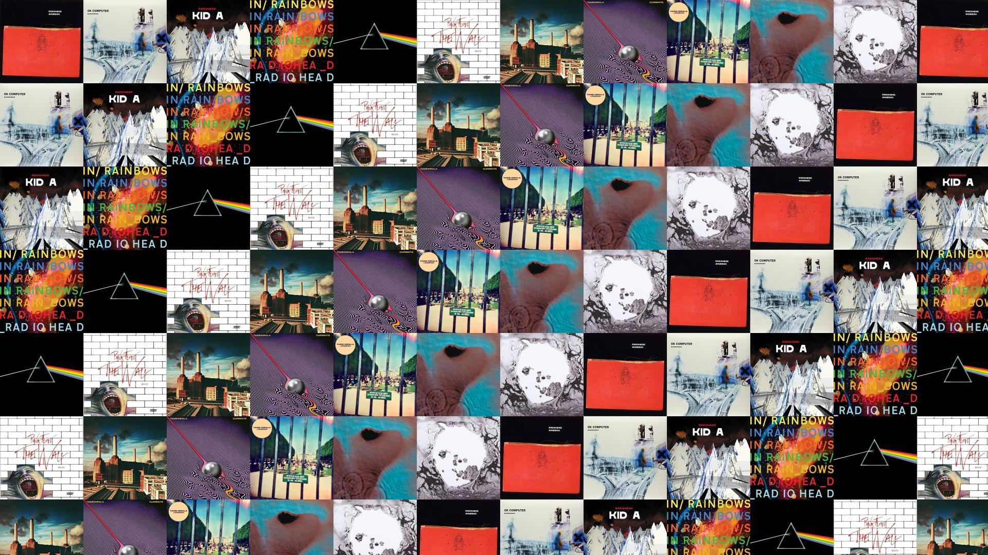 1920x1080 Radiohead Amnesiac OK Computer Kid A In Rainbows Wallpaper « Tiled Desktop Wallpaper