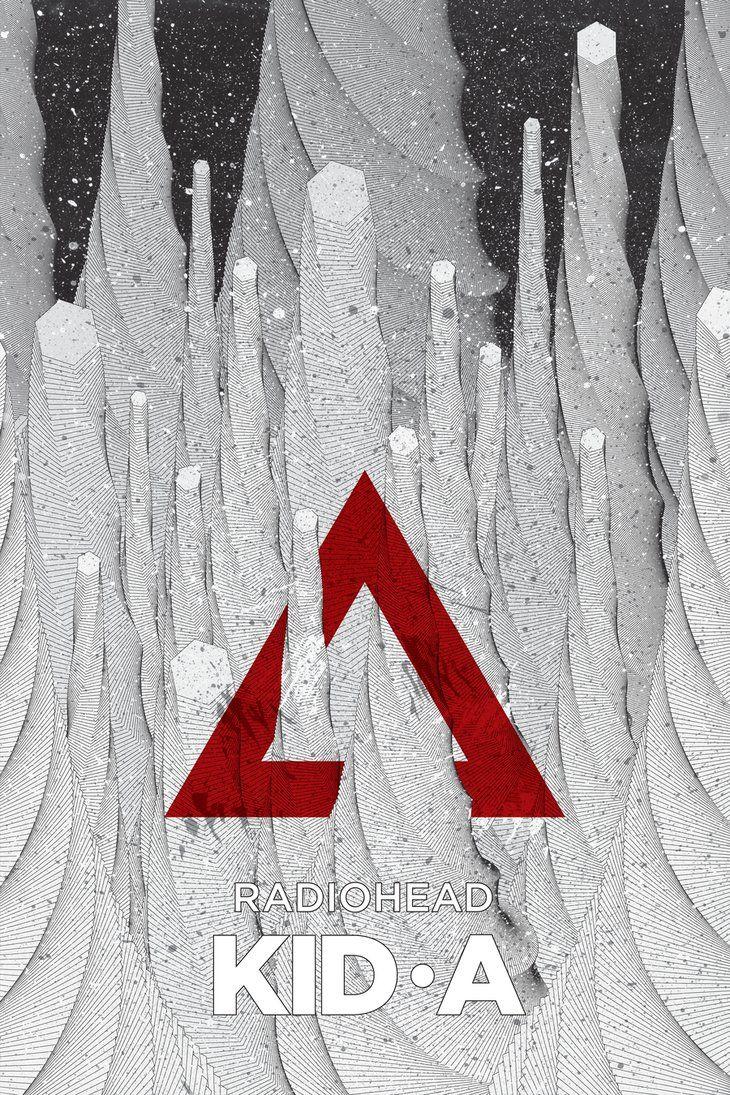 730x1095 Rock Posters. Music artwork, Radiohead kid a, Band posters