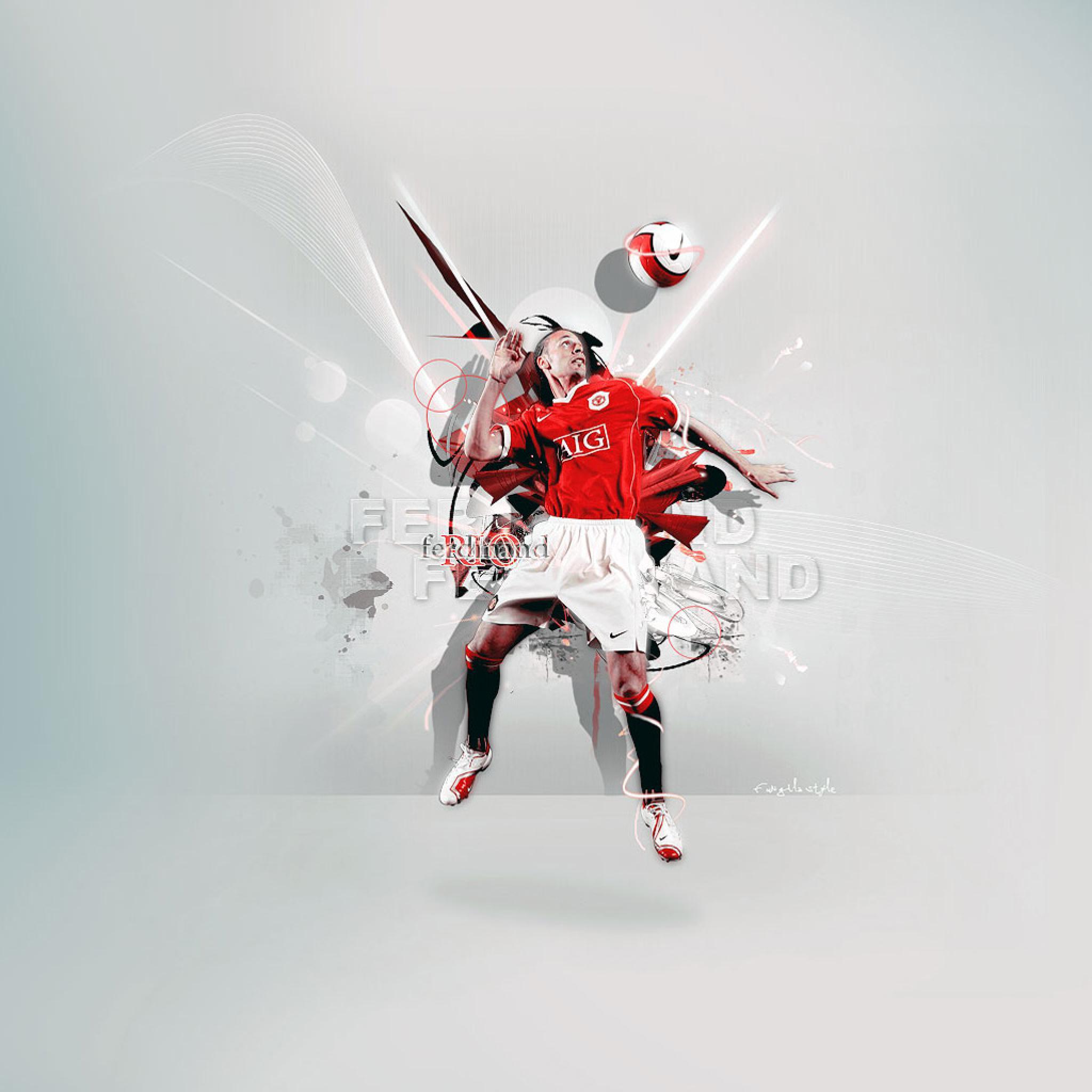 2048x2048 Miscellaneous Ferdinand Utd iPhone HD Wallpaper Free