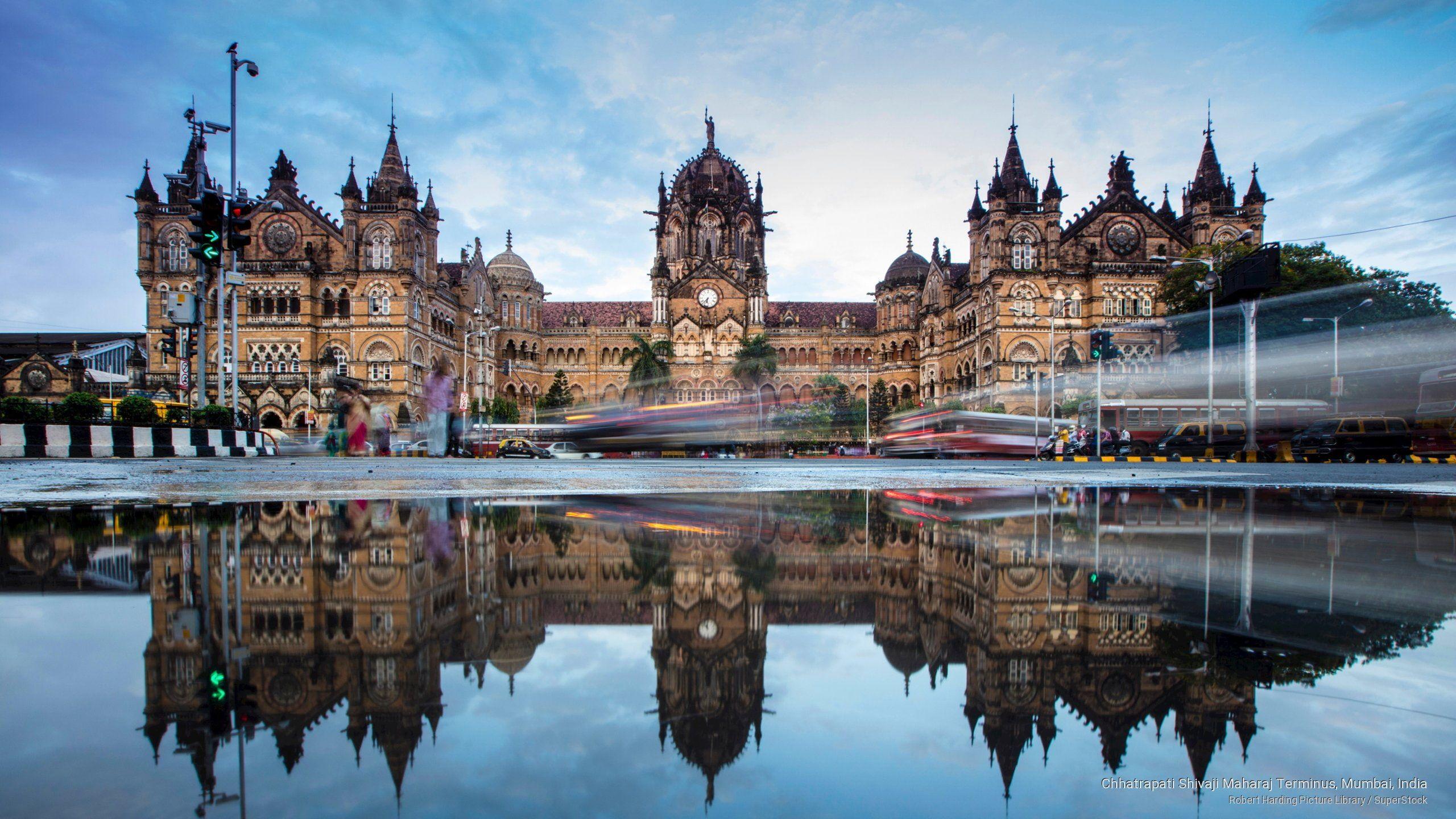 2560x1440 Chhatrapati Shivaji Maharaj Terminus, Mumbai, India #Architecture K # wallpaper #hdwallpaper #desktop. Architecture wallpaper, HD wallpaper, India architecture