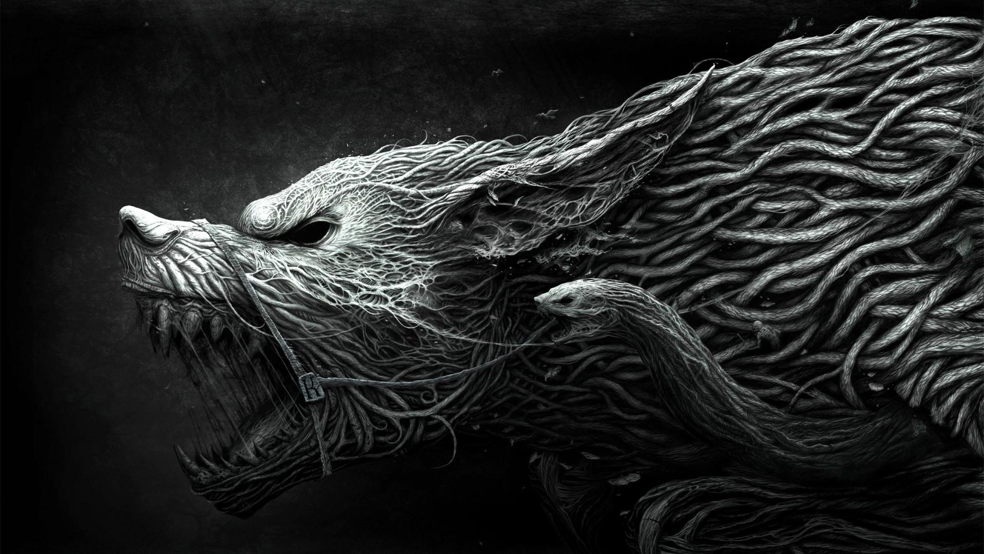 1920x1080 Awesome Wolf