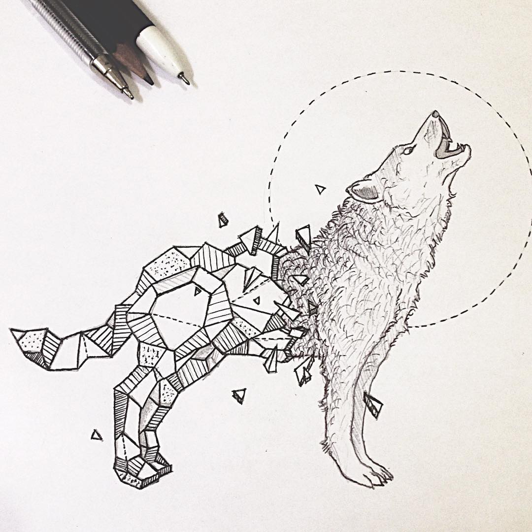 1080x1080 Drawing Ideas Wallpaper Amazing Collection Of Wolf Wolf Drawing Easy