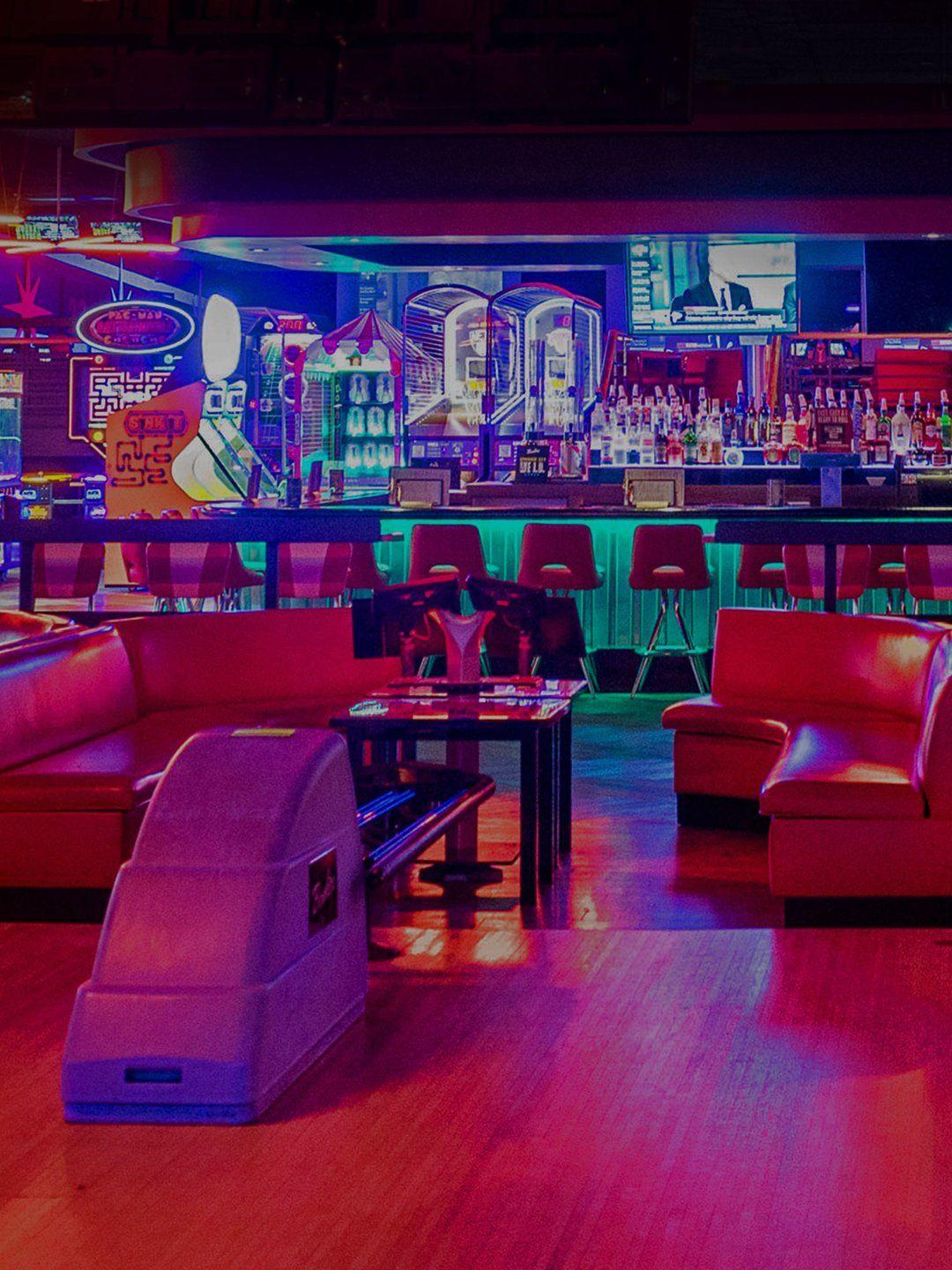 1080x1440 Bowling Alley & Party Venue in Wallington. Bowlero. Diner aesthetic, Retro aesthetic, Neon aesthetic