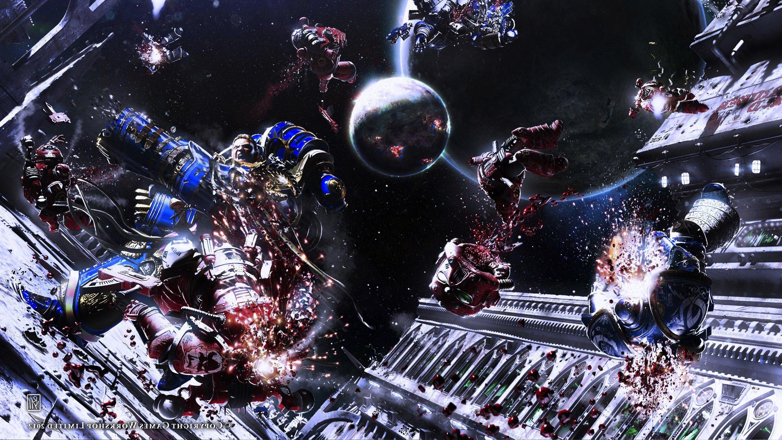 2560x1440 Warhammer Space marines, Horus Heresy, Warhammer HD Wallpaper / Desktop and Mobile Image & Photo