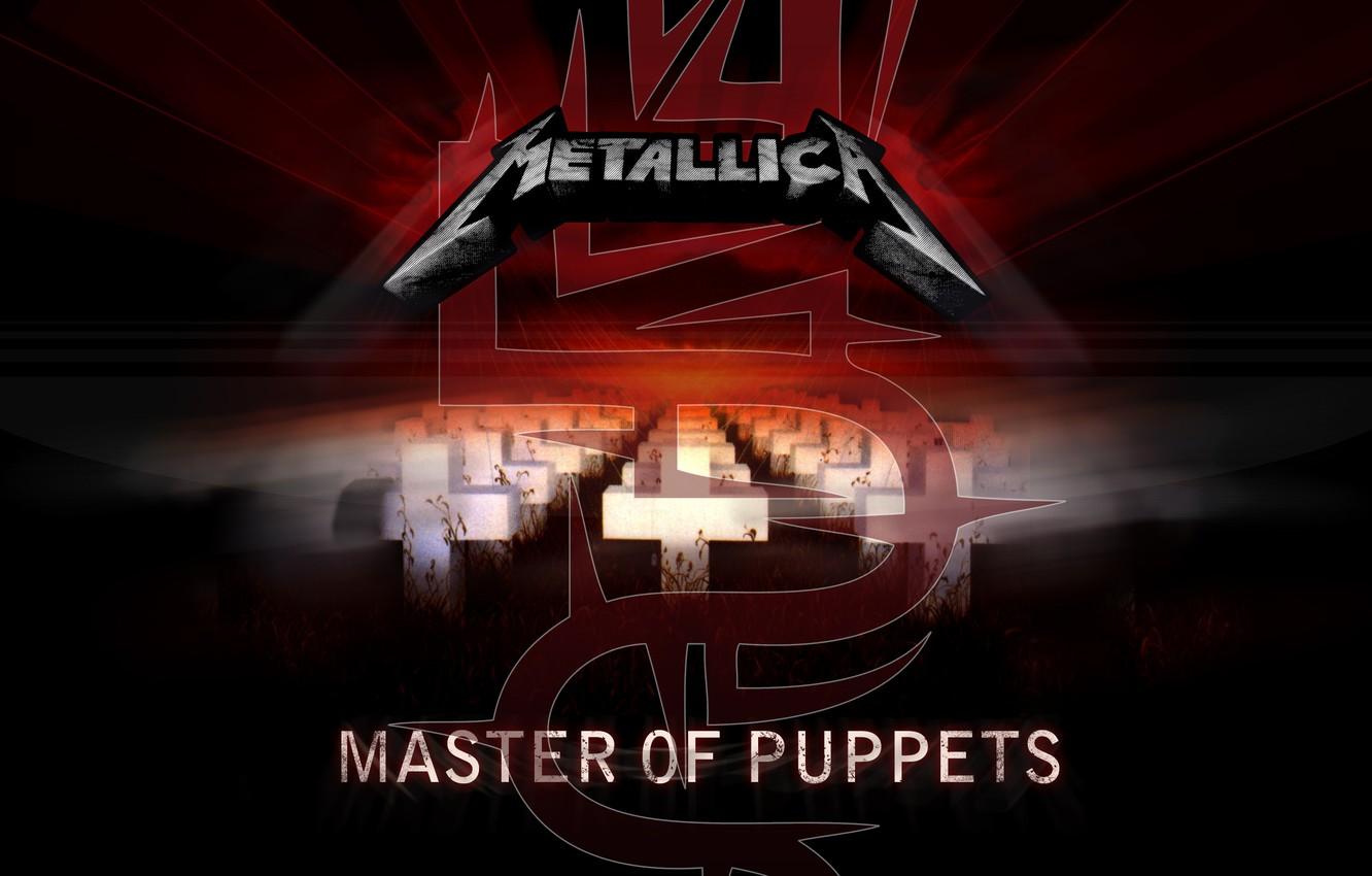 1332x850 Wallpaper music, crosses, music, Master, album, Rock, Rock, Metallica, thrash metal, album, thrash metal, Metallica, Puppeteer, Master Of Puppets image for desktop, section музыка