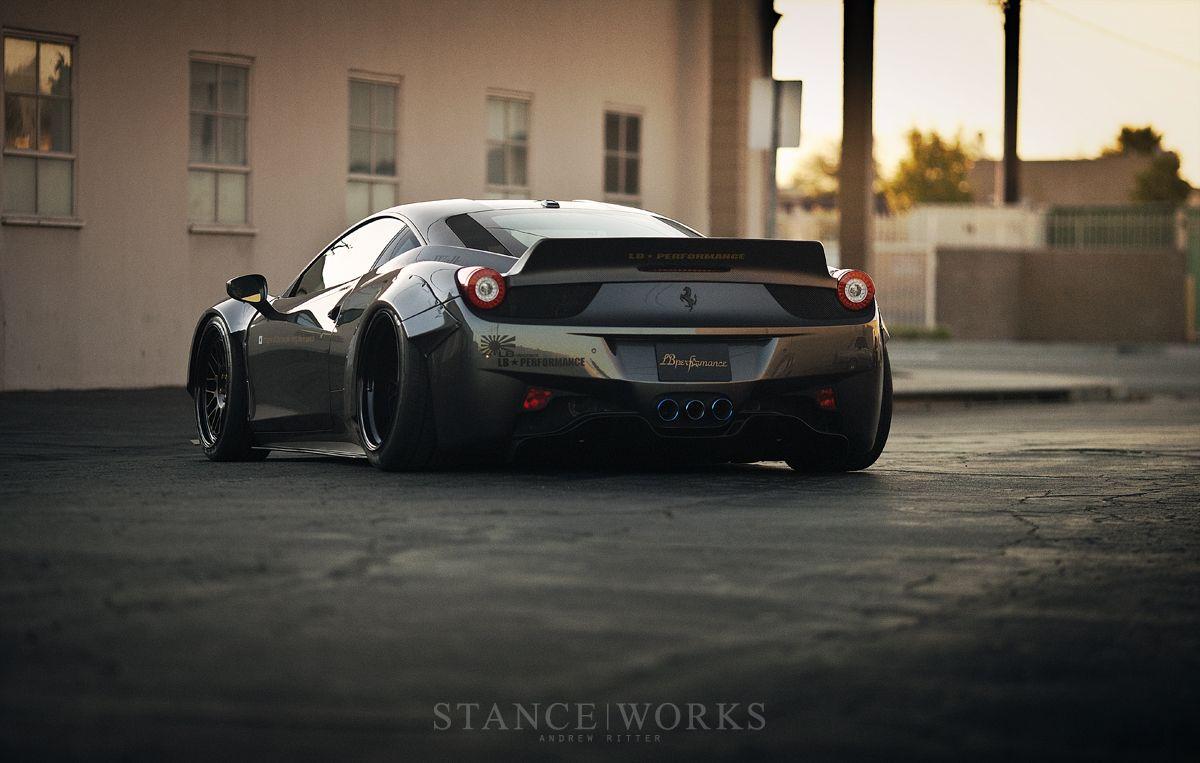 1200x763 HD Desktop Liberty Walk Ferrari Wallpaper