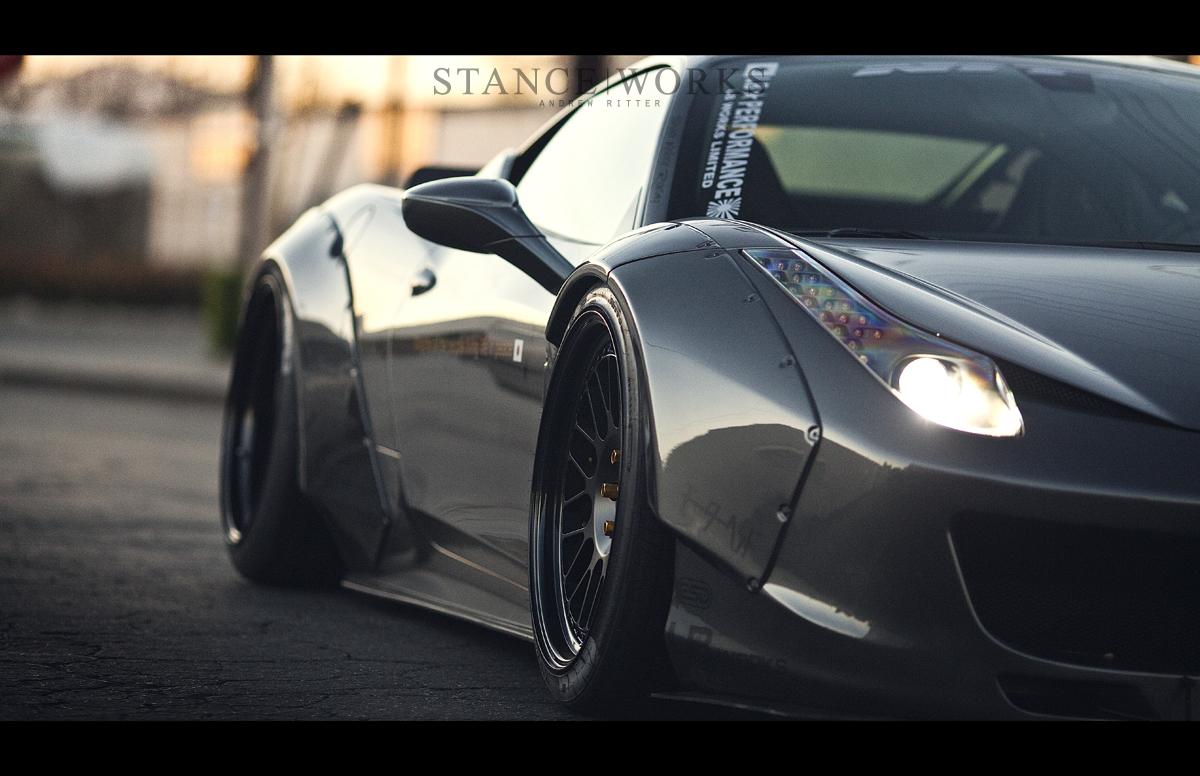 1200x776 Refined Irreverence : The Liberty Walk Ferrari 458
