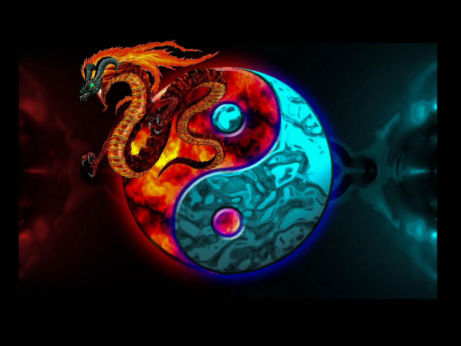 1600x1200 Yin & Yang Some Awesome HD Wallpaper Desktop Background (High Definition) HD Wallpaper